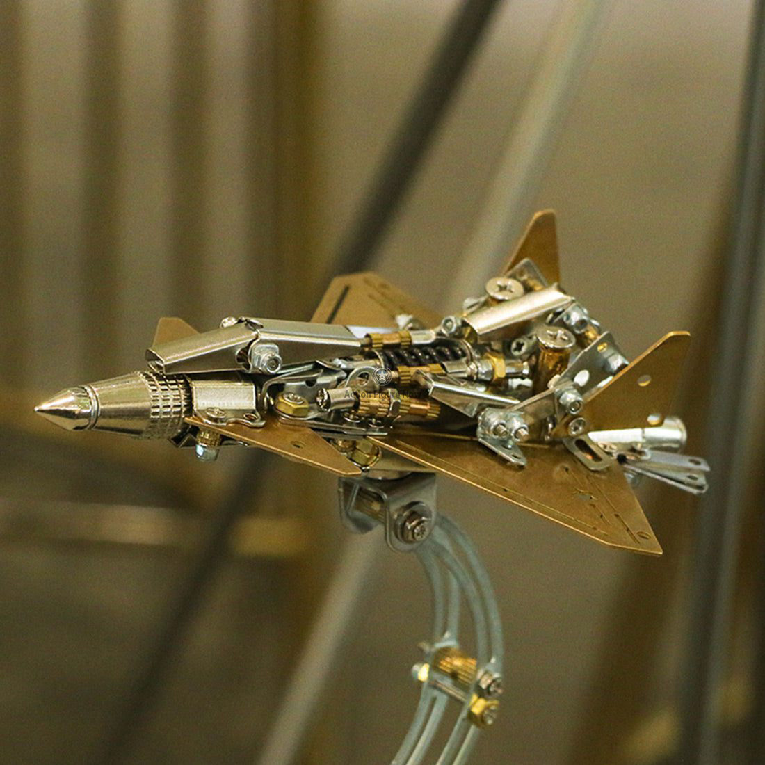 286-Piece J-20 Fighter 3D Metal Model DIY Kit with Light 286-Piece J-20 Fighter 3D Metal Model DIY Kit with Light