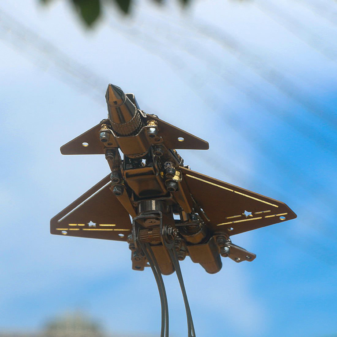 286-Piece J-20 Fighter 3D Metal Model DIY Kit with Light 286-Piece J-20 Fighter 3D Metal Model DIY Kit with Light
