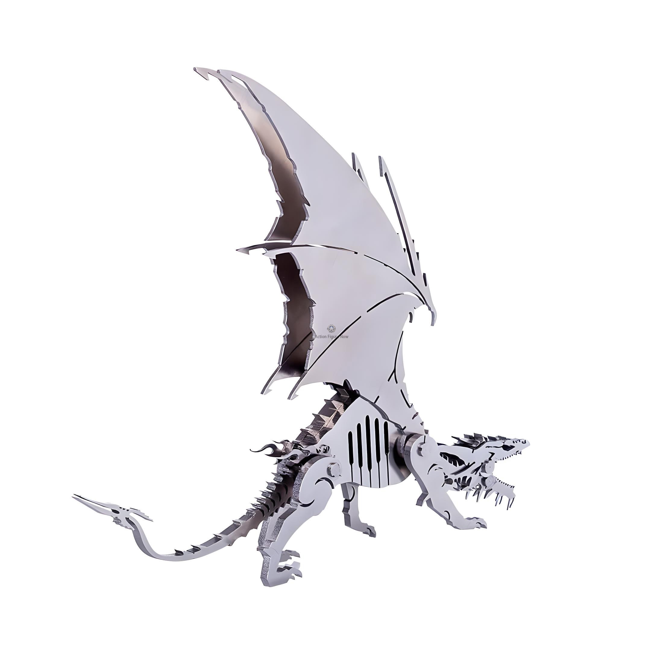 2pcs 3D Ice Dragon & Flying Dragon DIY Assembled Metal Model Puzzle Toys 2pcs 3D Ice Dragon & Flying Dragon DIY Assembled Metal Model Puzzle Toys