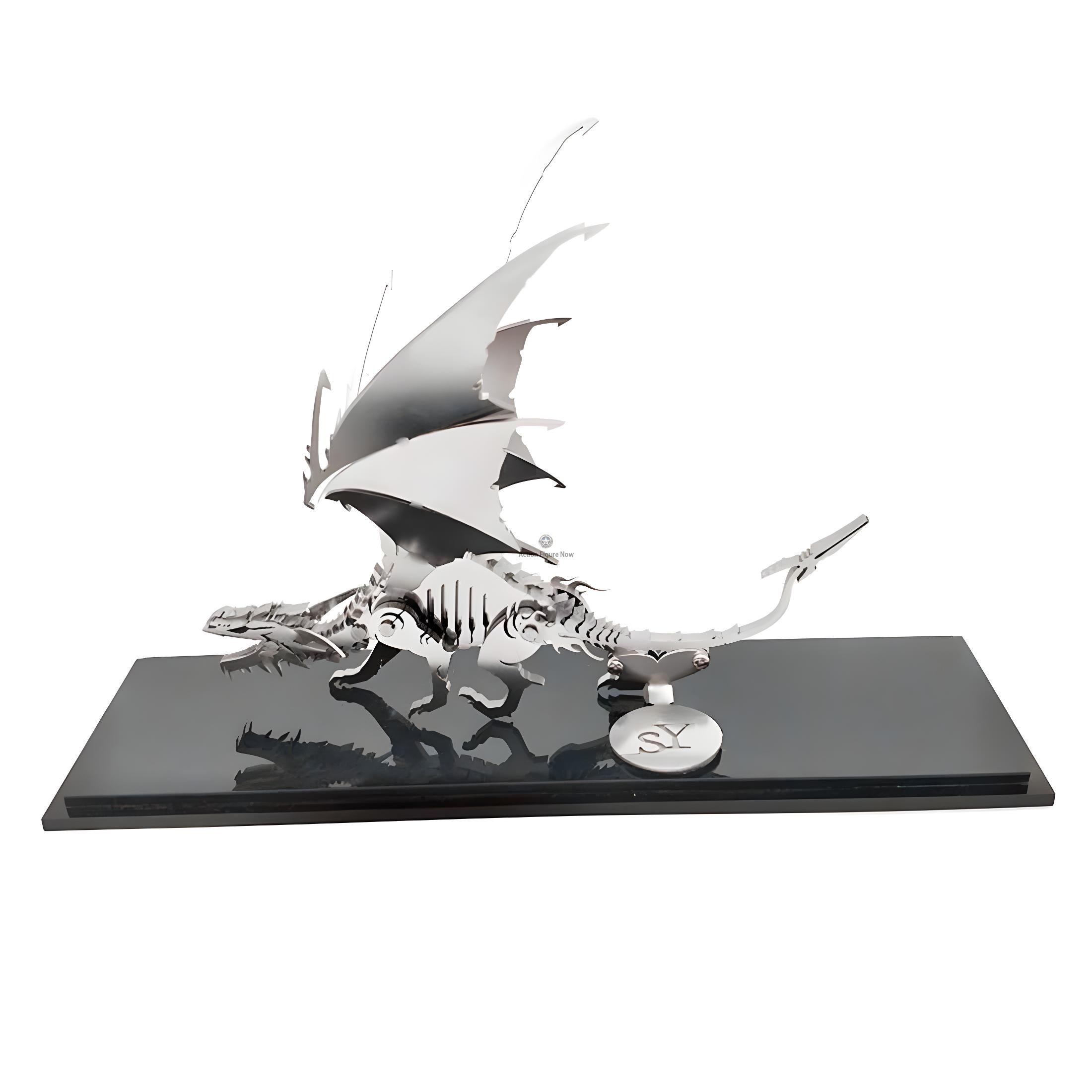 2pcs 3D Ice Dragon & Flying Dragon DIY Assembled Metal Model Puzzle Toys 2pcs 3D Ice Dragon & Flying Dragon DIY Assembled Metal Model Puzzle Toys