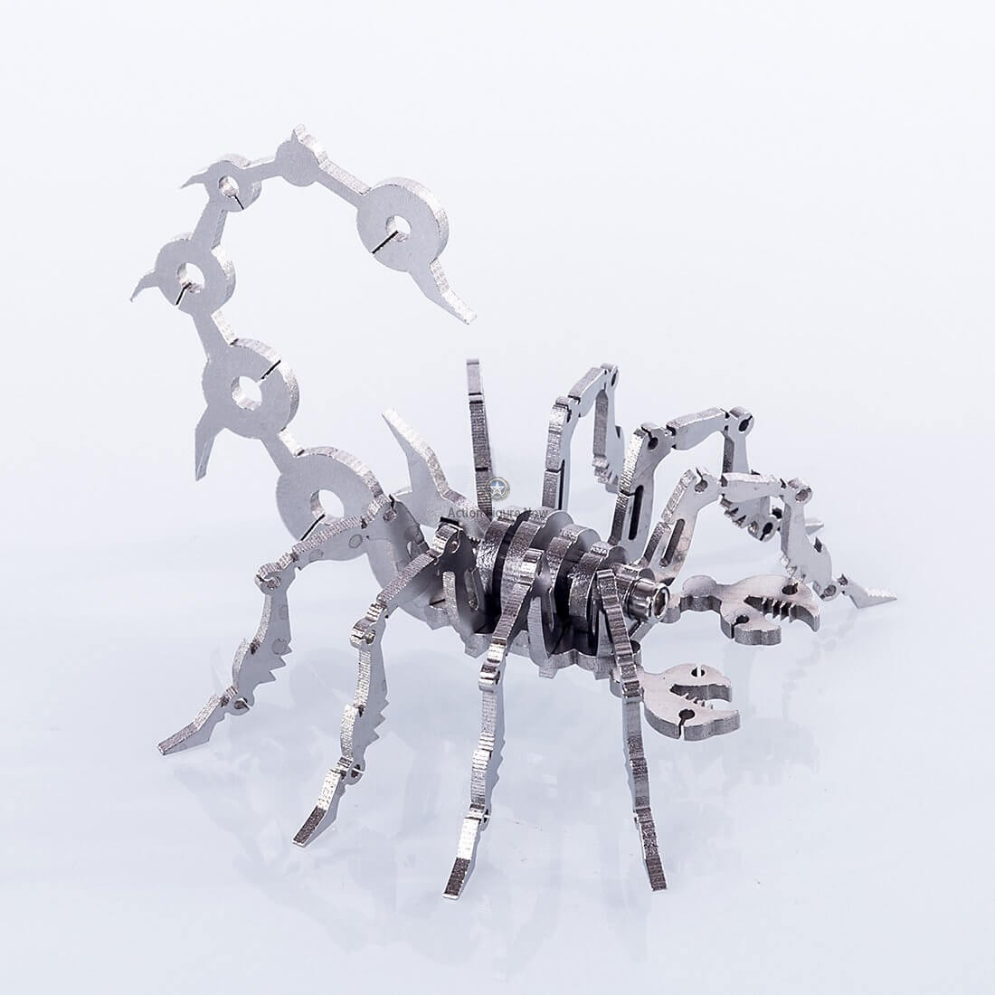 2pcs Scorpions & Spider King Puzzle Model: DIY 3D Stainless Steel Metal Sculpture Kit 2pcs Scorpions & Spider King Puzzle Model: DIY 3D Stainless Steel Metal Sculpture Kit