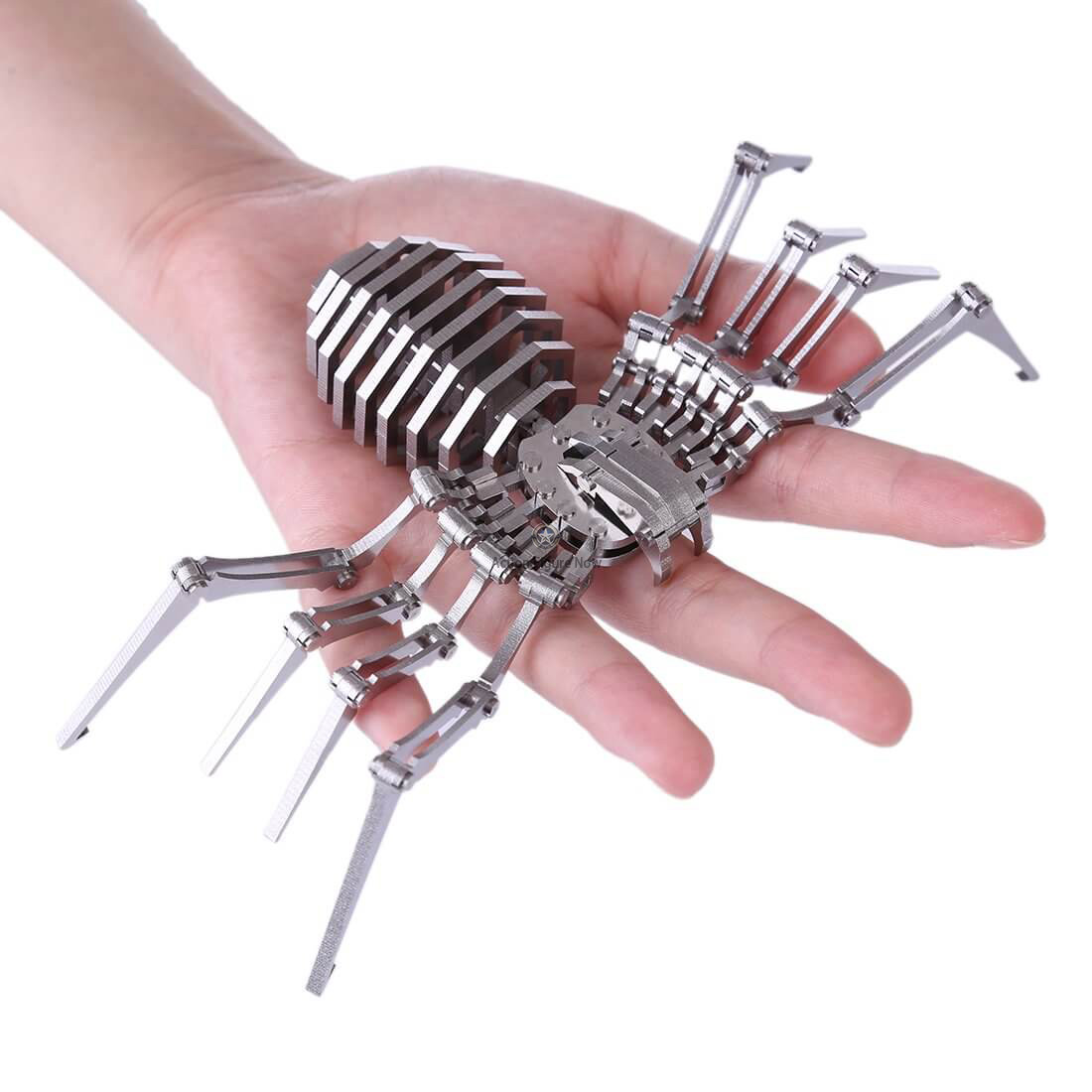 2pcs Scorpions & Spider King Puzzle Model: DIY 3D Stainless Steel Metal Sculpture Kit 2pcs Scorpions & Spider King Puzzle Model: DIY 3D Stainless Steel Metal Sculpture Kit