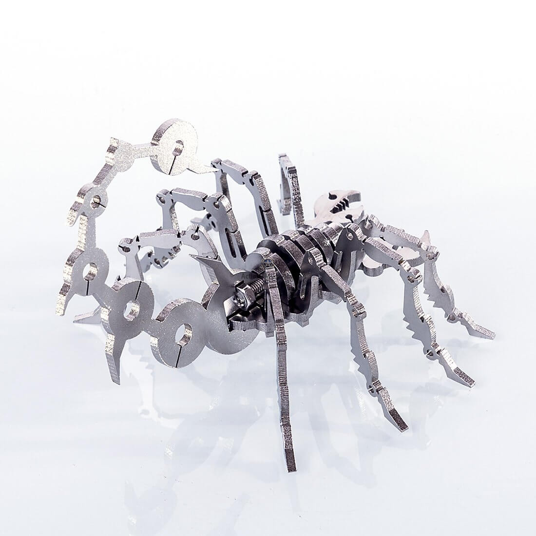 2pcs Scorpions & Spider King Puzzle Model: DIY 3D Stainless Steel Metal Sculpture Kit 2pcs Scorpions & Spider King Puzzle Model: DIY 3D Stainless Steel Metal Sculpture Kit