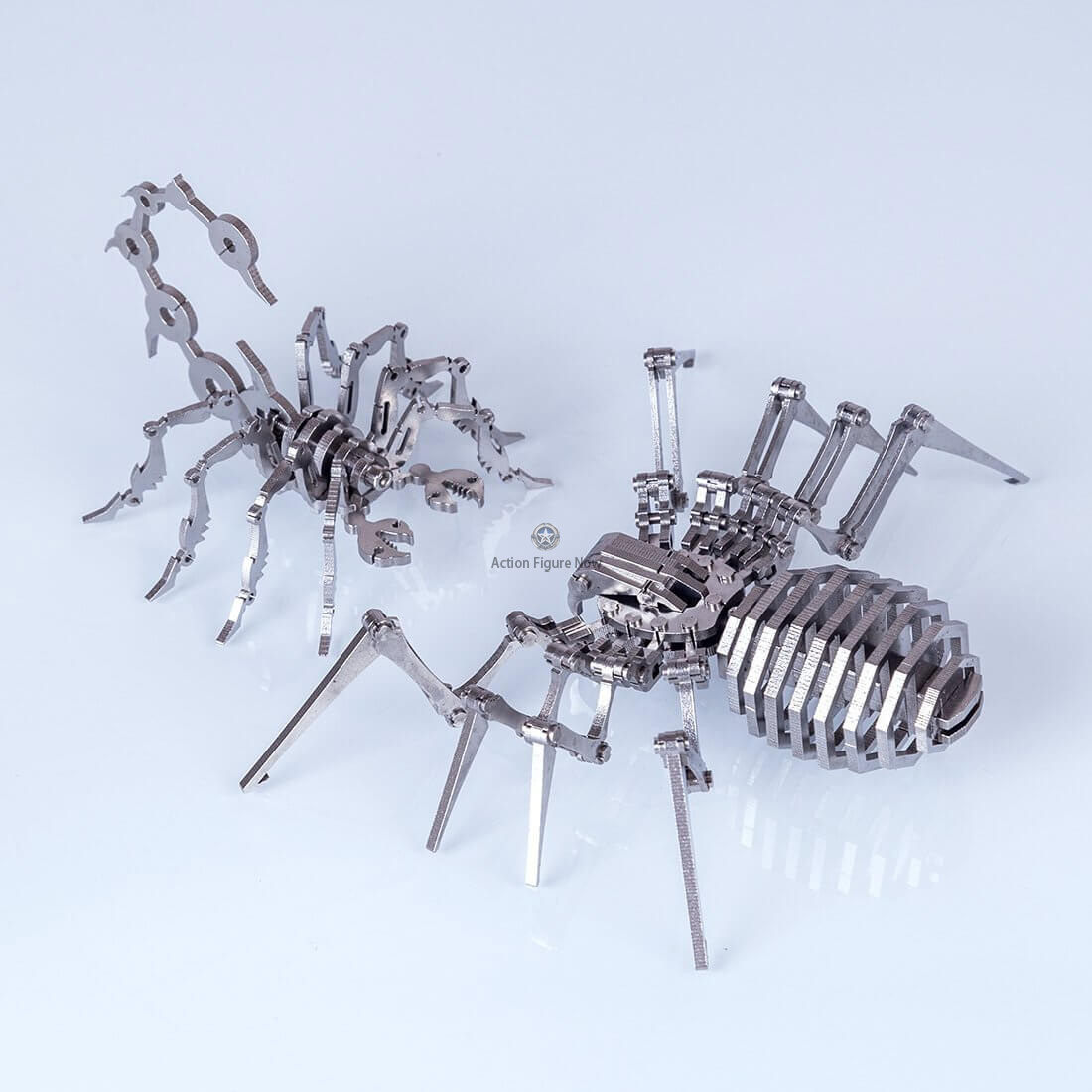 2pcs Scorpions & Spider King Puzzle Model: DIY 3D Stainless Steel Metal Sculpture Kit 2pcs Scorpions & Spider King Puzzle Model: DIY 3D Stainless Steel Metal Sculpture Kit