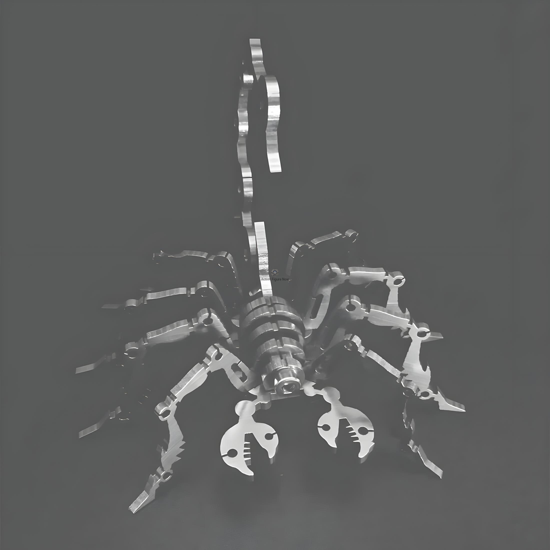 2pcs Scorpions & Spider King Puzzle Model: DIY 3D Stainless Steel Metal Sculpture Kit 2pcs Scorpions & Spider King Puzzle Model: DIY 3D Stainless Steel Metal Sculpture Kit