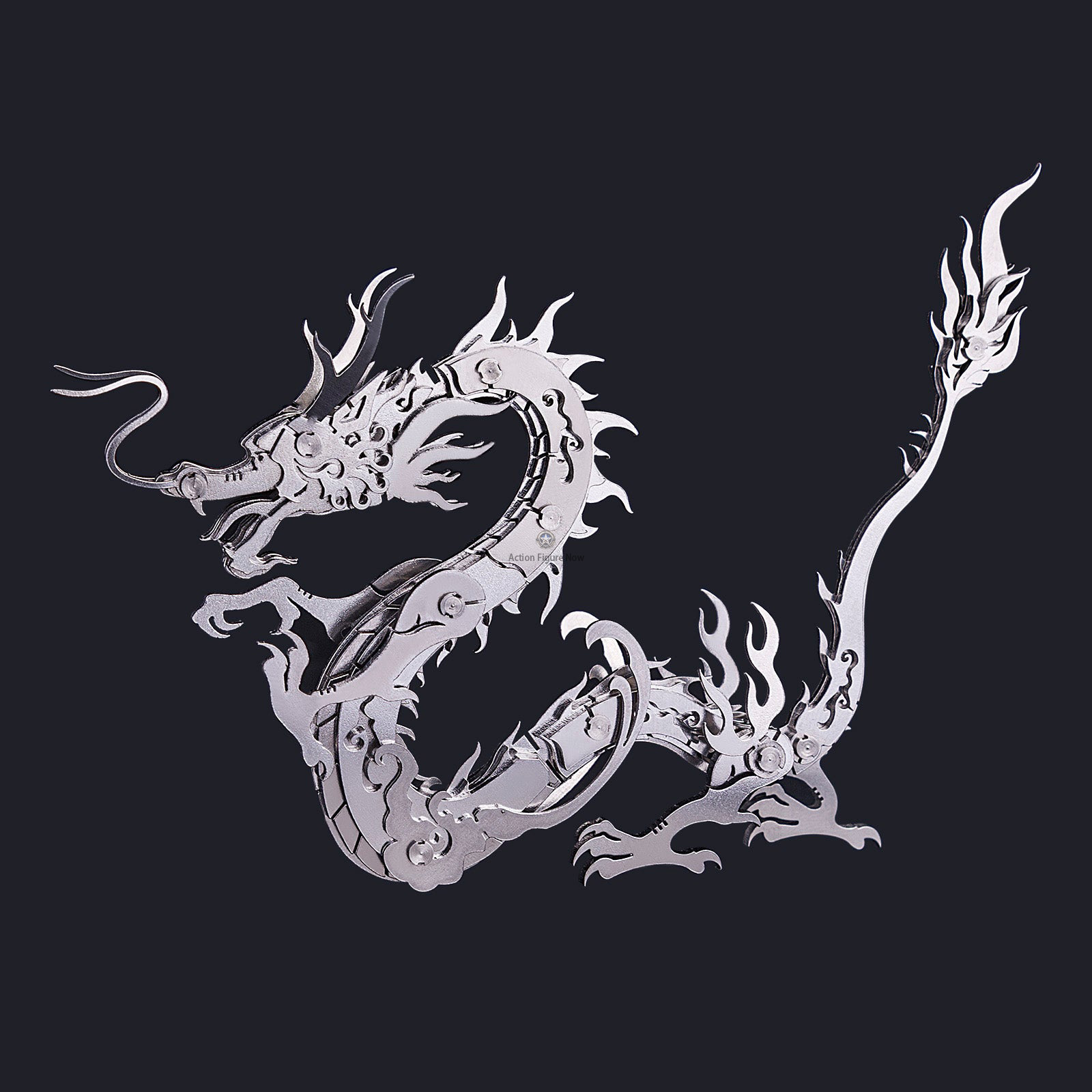 2Pcs Assembly DIY Metal Dragon Kit 2Pcs Assembly DIY Metal Dragon Kit