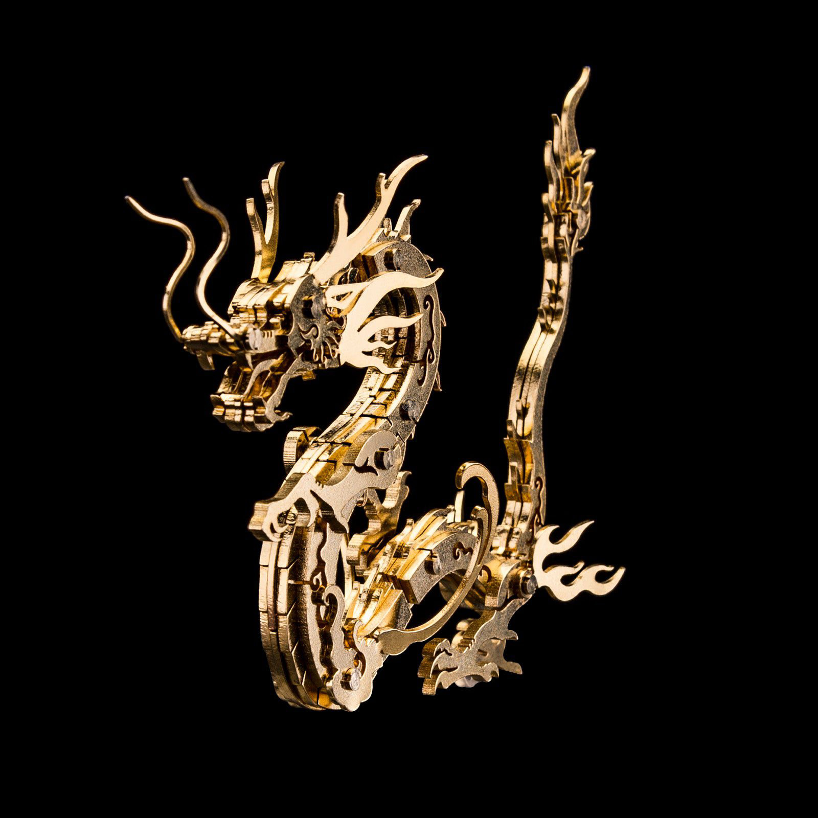 2Pcs Assembly DIY Metal Dragon Kit 2Pcs Assembly DIY Metal Dragon Kit