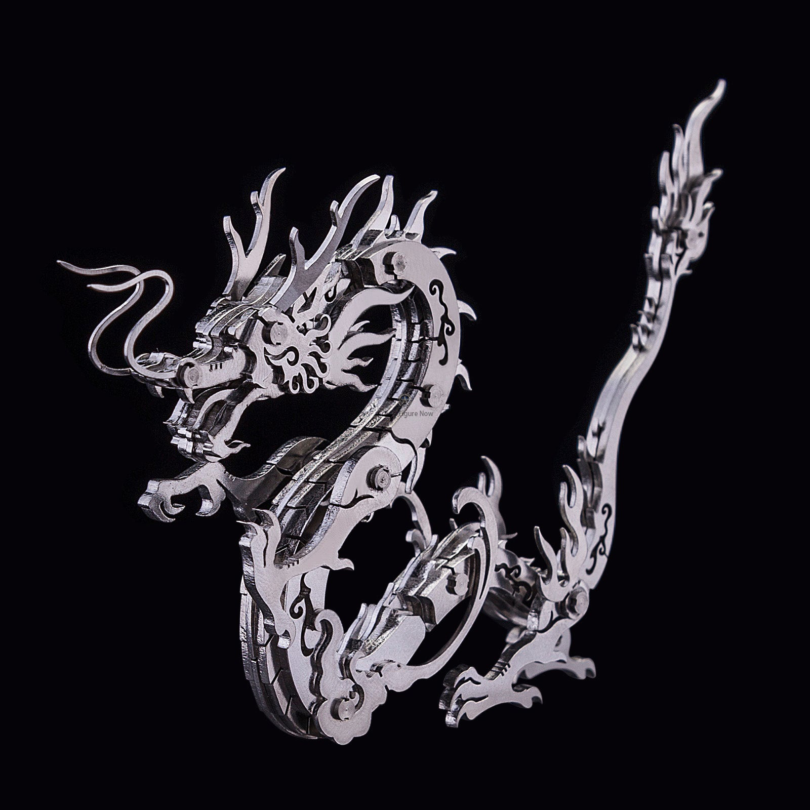 2Pcs Assembly DIY Metal Dragon Kit 2Pcs Assembly DIY Metal Dragon Kit