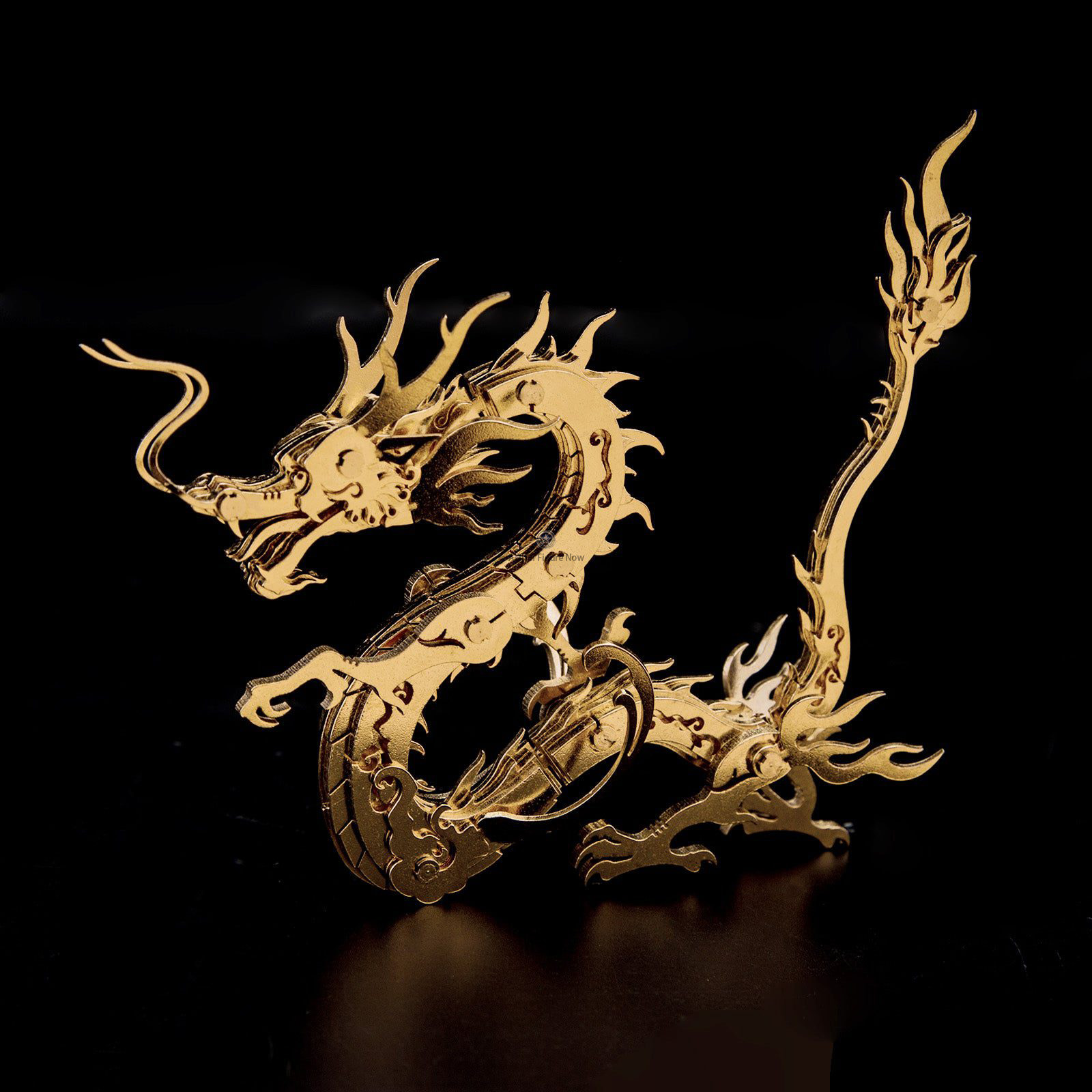 2Pcs Assembly DIY Metal Dragon Kit 2Pcs Assembly DIY Metal Dragon Kit
