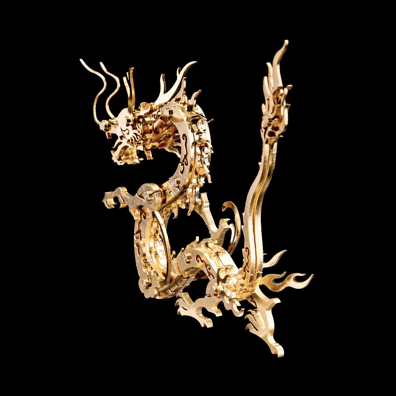 2Pcs Assembly DIY Metal Dragon Kit 2Pcs Assembly DIY Metal Dragon Kit