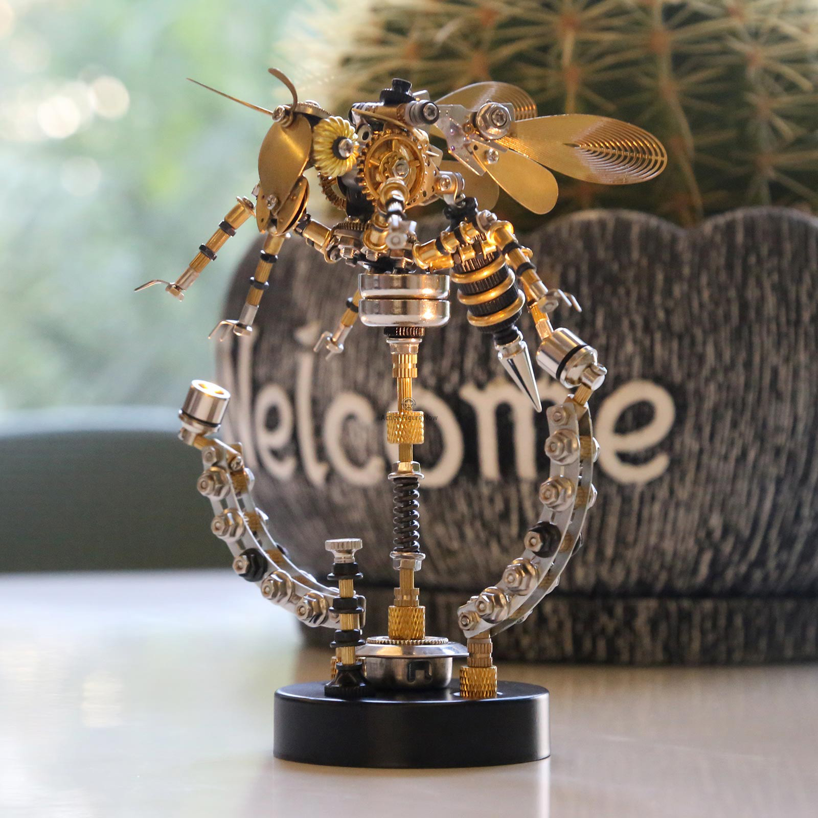 Steampunk Wasp 3D Metal Insect Model Kit Steampunk Wasp 3D Metal Insect Model Kit
