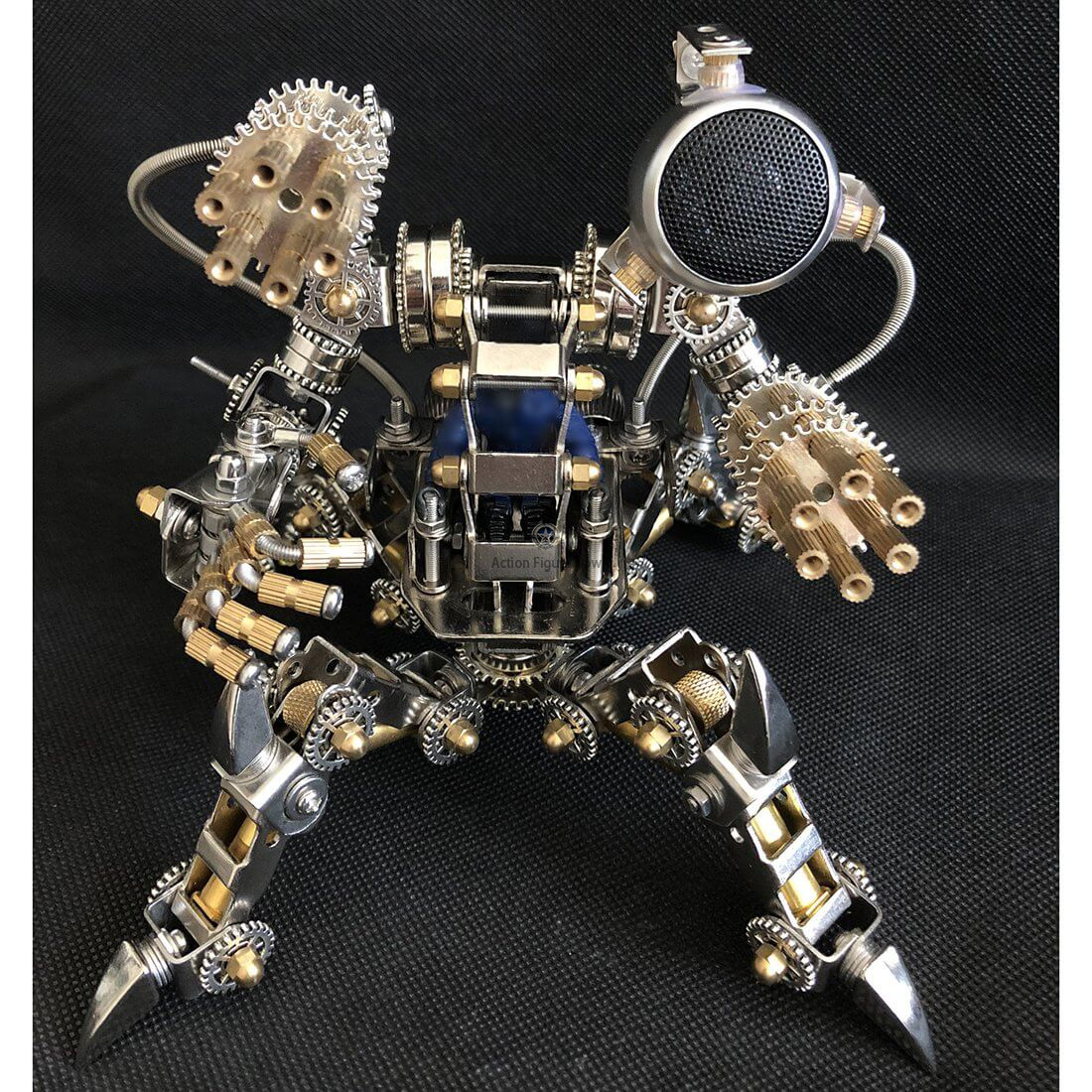 313Pcs DIY Stainless Steel 3D Puzzle Model Set - Magnetic Mecha Model with Detachable Bluetooth Speakers 313Pcs DIY Stainless Steel 3D Puzzle Model Set - Magnetic Mecha Model with Detachable Bluetooth Speakers
