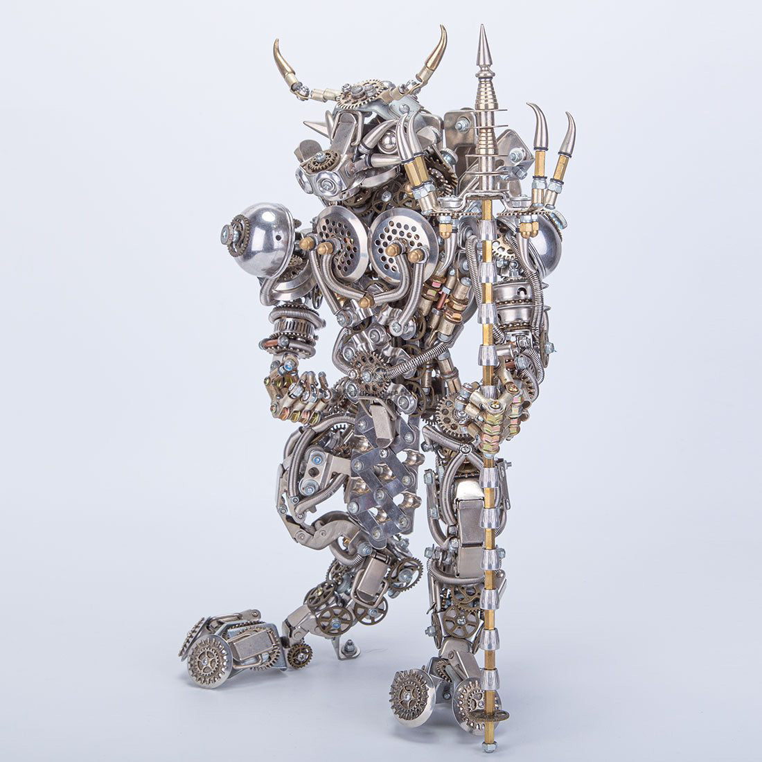 3D Metal Puzzle Minotaur: Challenging Bull-Headed Monster Model Kit 3D Metal Puzzle Minotaur: Challenging Bull-Headed Monster Model Kit