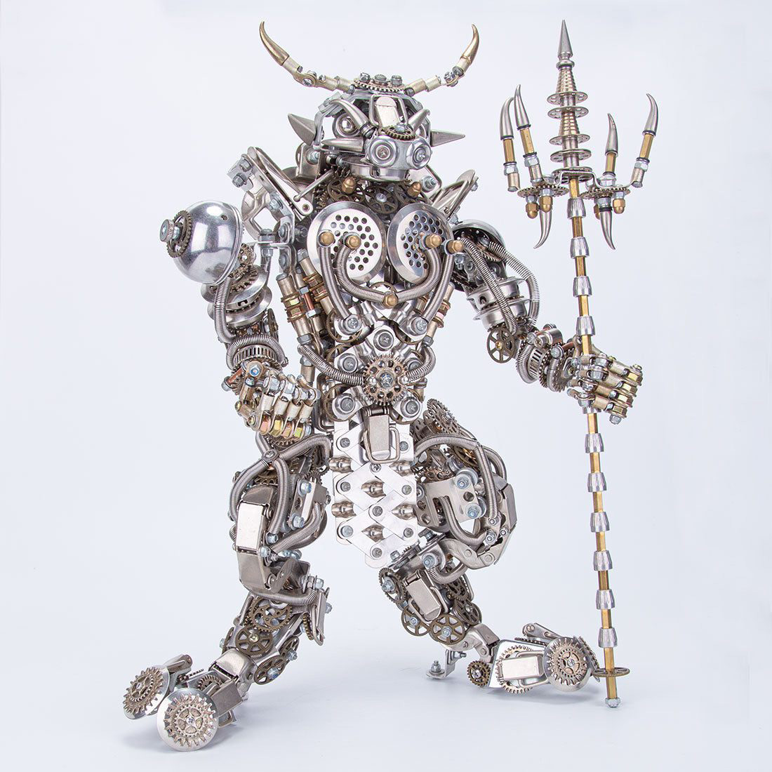 3D Metal Puzzle Minotaur: Challenging Bull-Headed Monster Model Kit 3D Metal Puzzle Minotaur: Challenging Bull-Headed Monster Model Kit