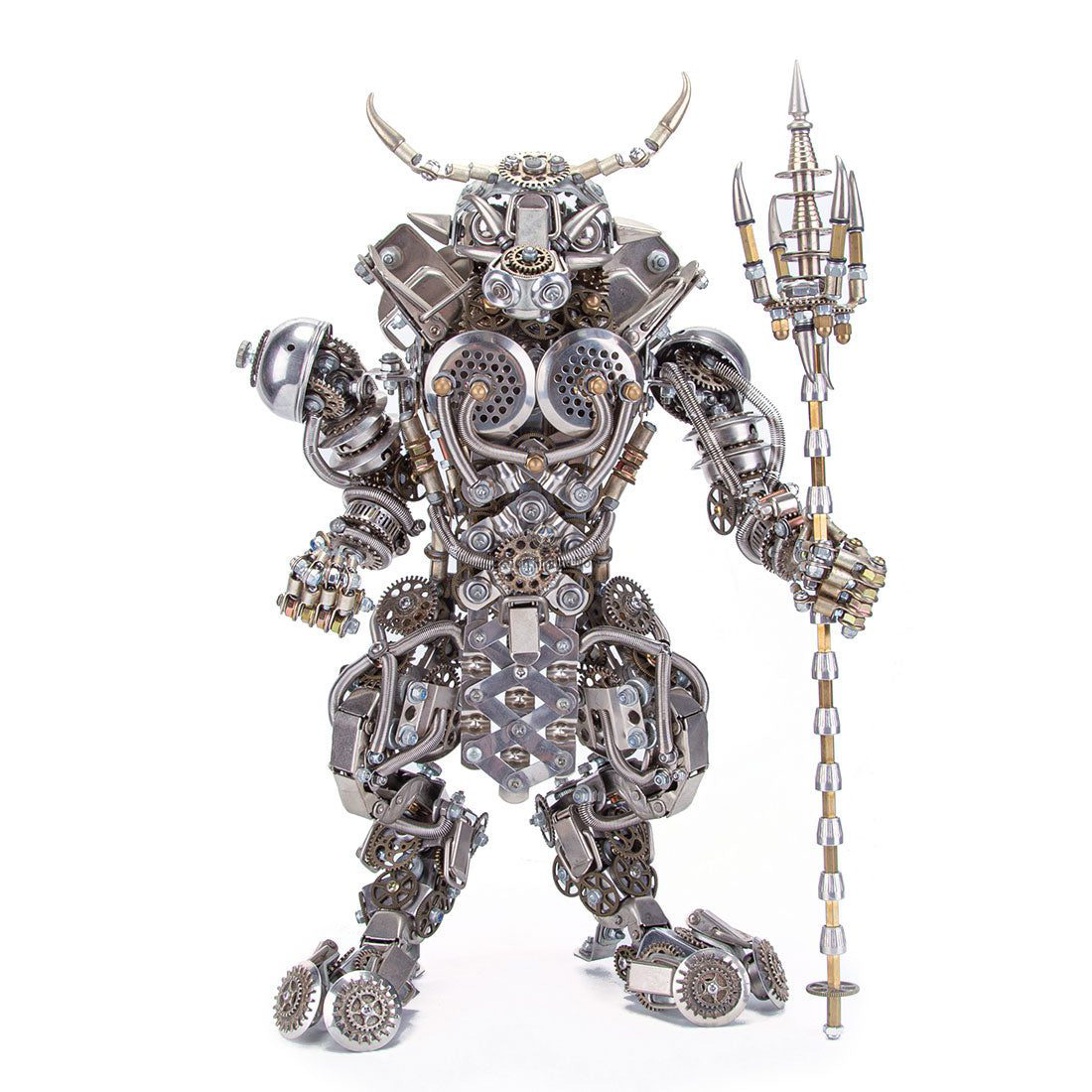 3D Metal Puzzle Minotaur: Challenging Bull-Headed Monster Model Kit 3D Metal Puzzle Minotaur: Challenging Bull-Headed Monster Model Kit