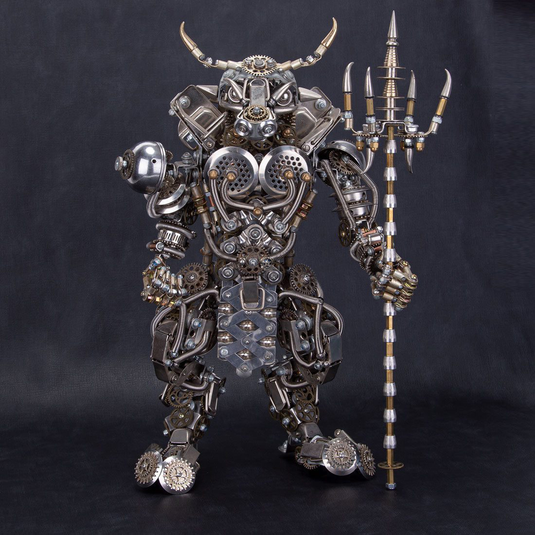 3D Metal Puzzle Minotaur: Challenging Bull-Headed Monster Model Kit 3D Metal Puzzle Minotaur: Challenging Bull-Headed Monster Model Kit