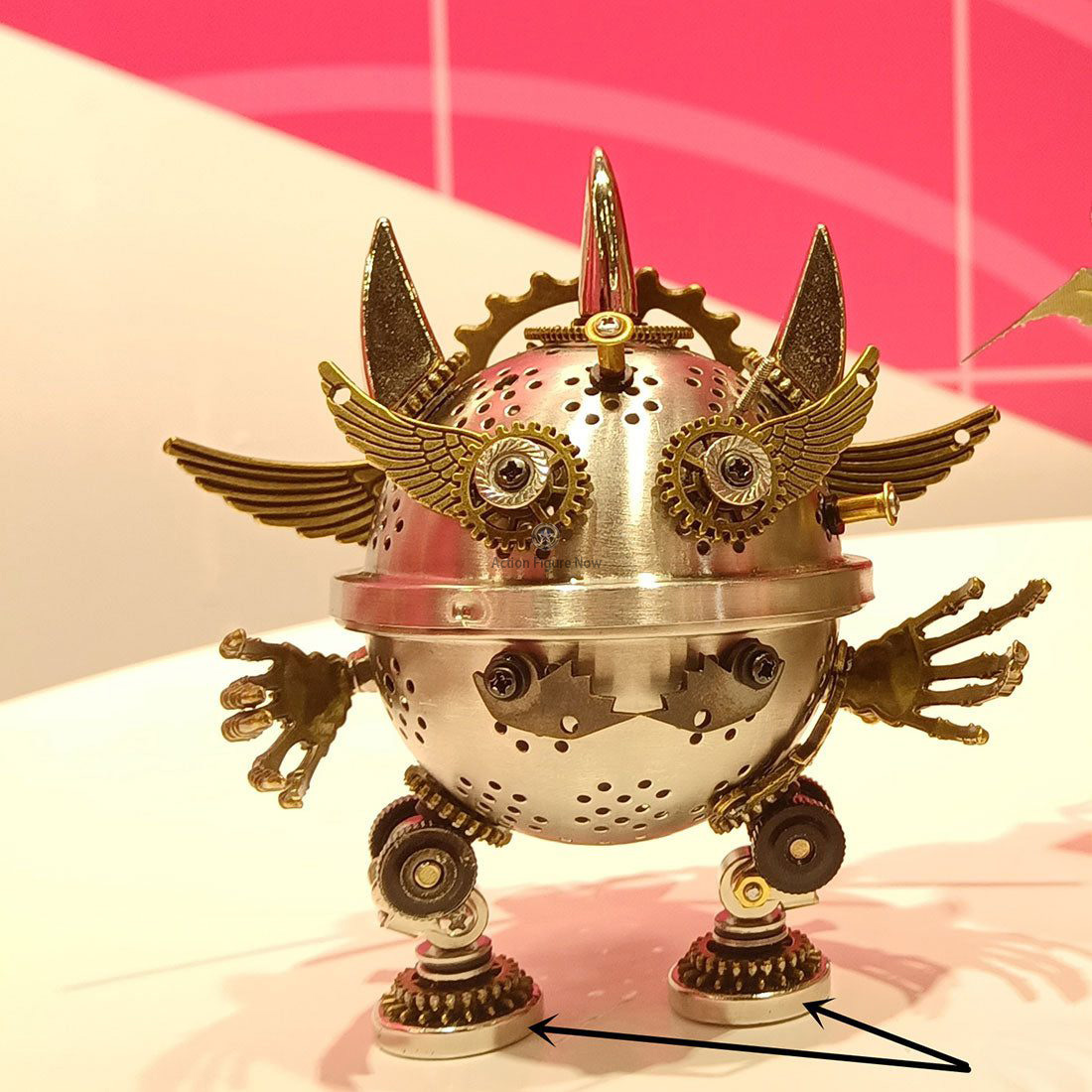 3D Steampunk Metal Little Evil Soldier Mecha With Spear Model Kit Assembly Aromatherapy box 3D Steampunk Metal Little Evil Soldier Mecha With Spear Model Kit Assembly Aromatherapy box