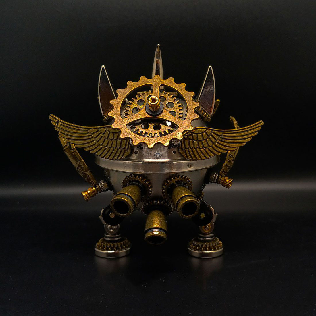 3D Steampunk Metal Little Evil Soldier Mecha With Spear Model Kit Assembly Aromatherapy box 3D Steampunk Metal Little Evil Soldier Mecha With Spear Model Kit Assembly Aromatherapy box