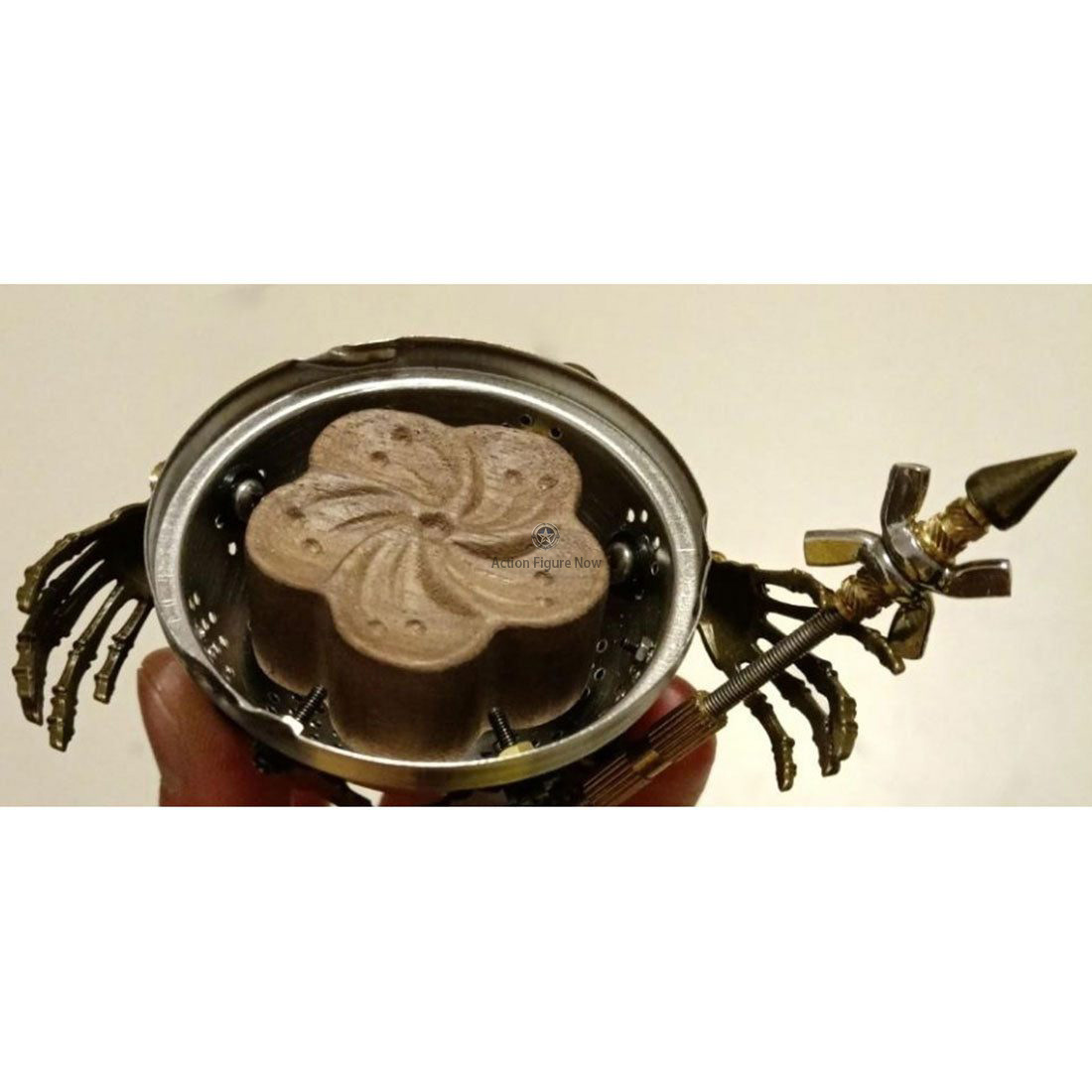 3D Steampunk Metal Little Evil Soldier Mecha With Spear Model Kit Assembly Aromatherapy box 3D Steampunk Metal Little Evil Soldier Mecha With Spear Model Kit Assembly Aromatherapy box