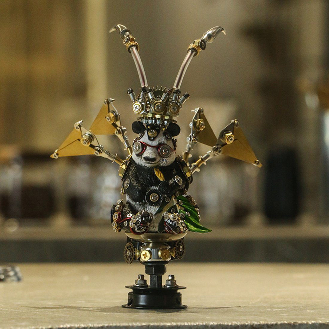 3Pcs DIY Metal Assembly Panda Series Model Kit for Home and Collection Decoration 3Pcs DIY Metal Assembly Panda Series Model Kit for Home and Collection Decoration