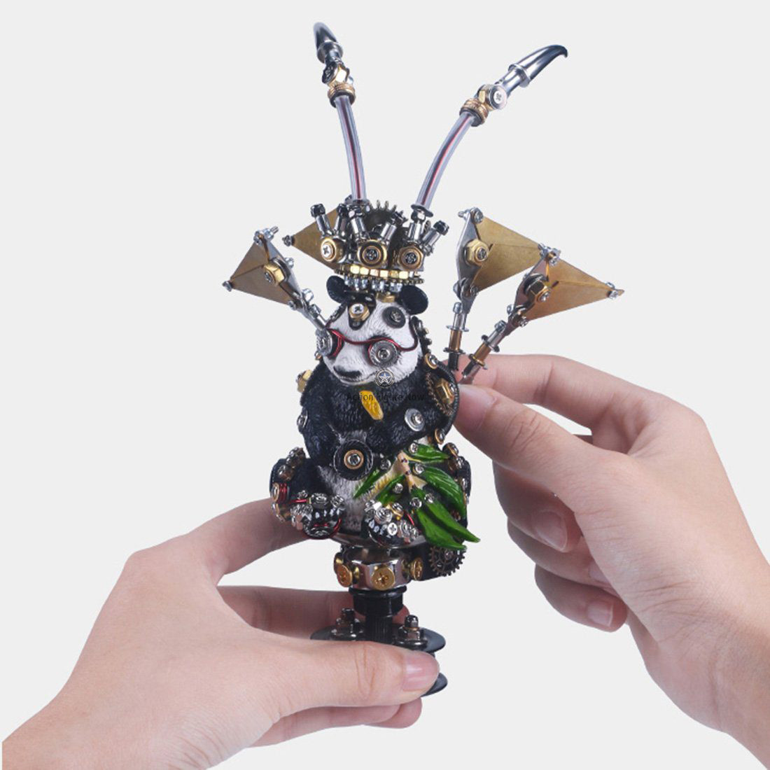 3Pcs DIY Metal Assembly Panda Series Model Kit for Home and Collection Decoration 3Pcs DIY Metal Assembly Panda Series Model Kit for Home and Collection Decoration