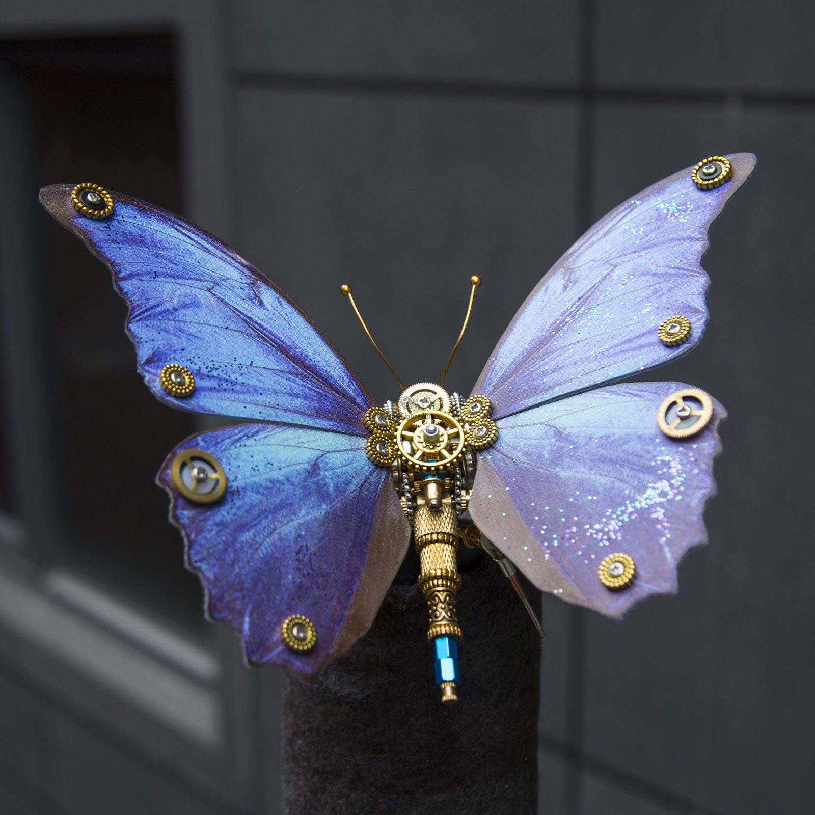 Steampunk Monarch Butterflies 3D Model Building Kit (3-Pack)