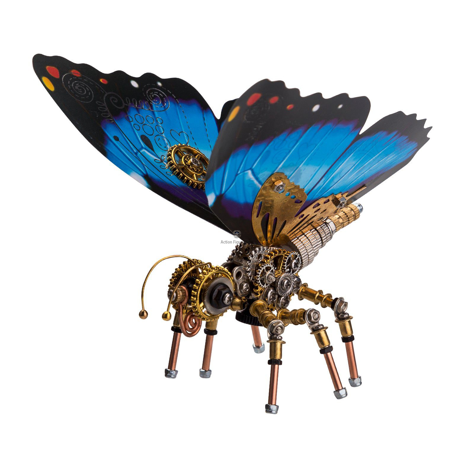 Steampunk Monarch Butterflies 3D Model Building Kit (3-Pack) Steampunk Monarch Butterflies 3D Model Building Kit (3-Pack)