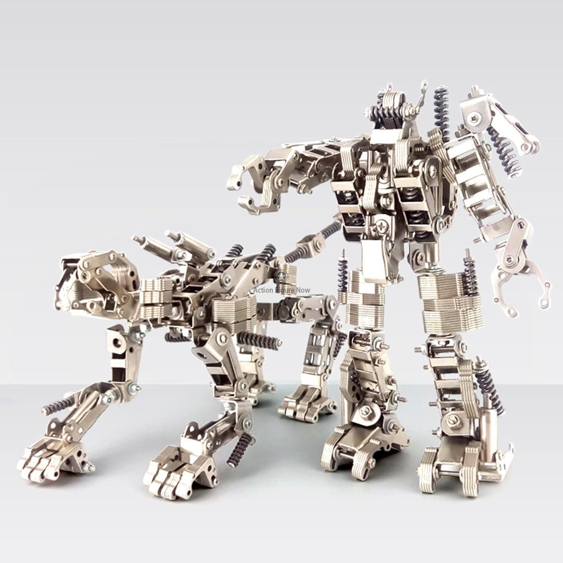 415Pcs Metal Lion Mecha Puzzle Deformable Model Assembly Kits for Age 14+ 415Pcs Metal Lion Mecha Puzzle Deformable Model Assembly Kits for Age 14+