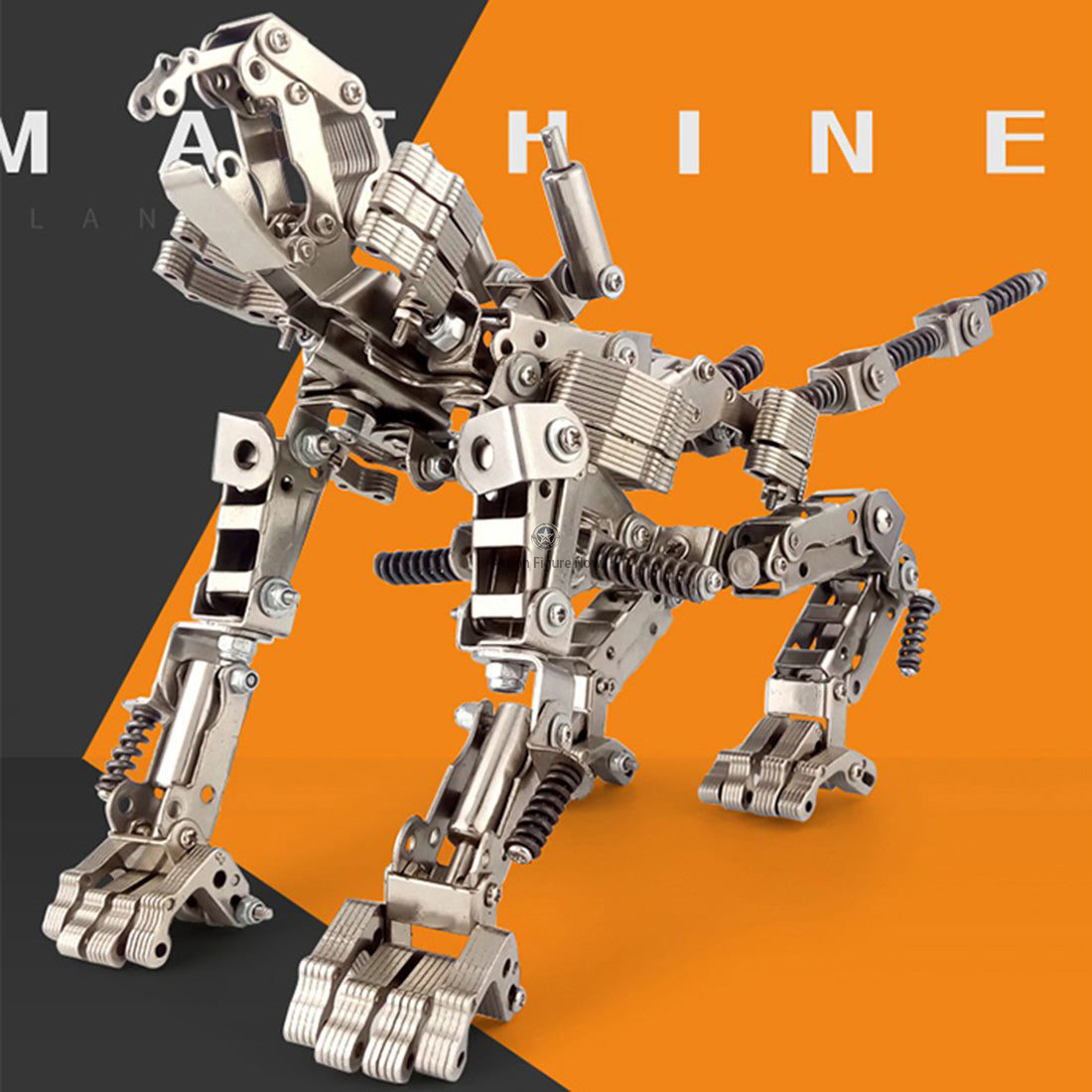 415Pcs Metal Lion Mecha Puzzle Deformable Model Assembly Kits for Age 14+ 415Pcs Metal Lion Mecha Puzzle Deformable Model Assembly Kits for Age 14+