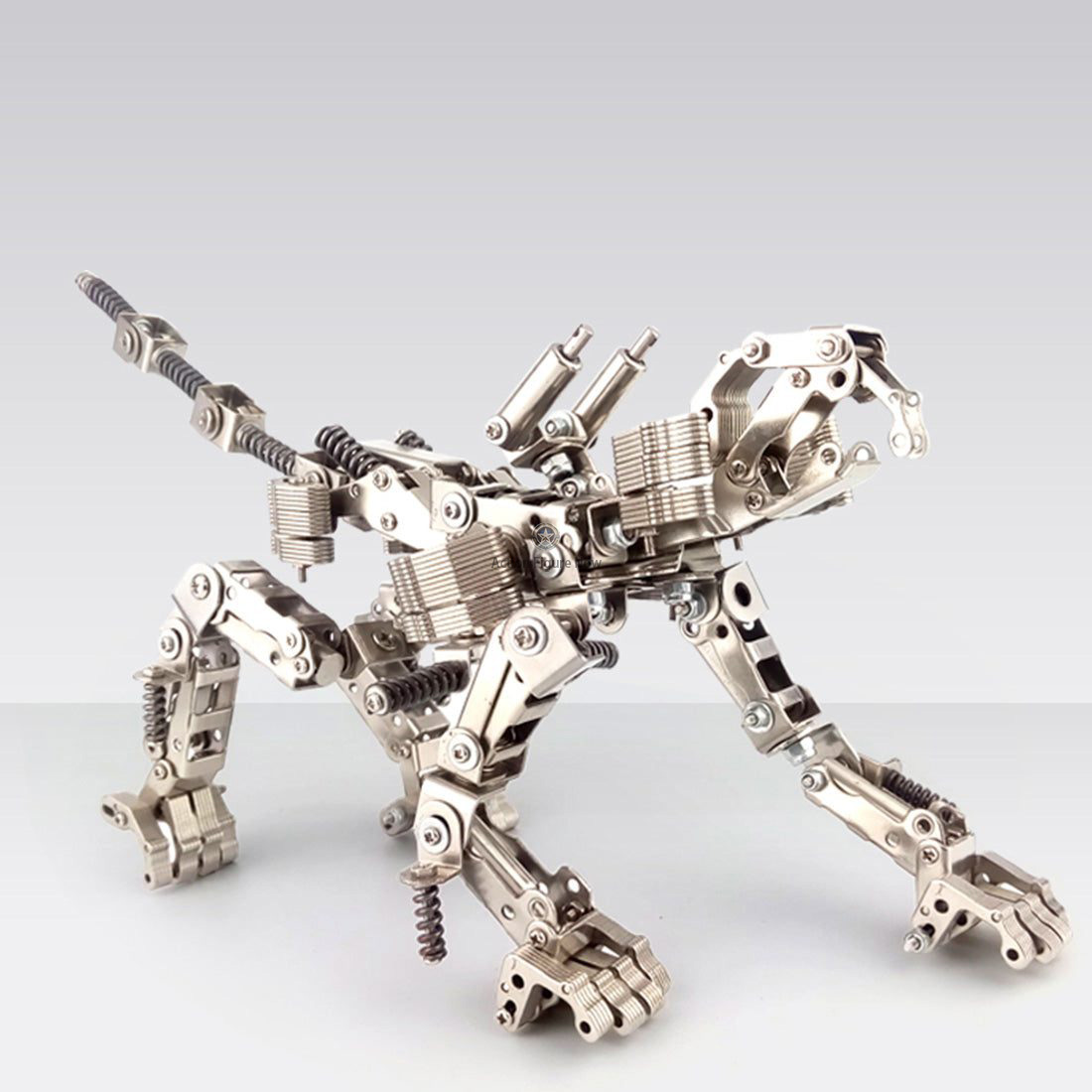 415Pcs Metal Lion Mecha Puzzle Deformable Model Assembly Kits for Age 14+ 415Pcs Metal Lion Mecha Puzzle Deformable Model Assembly Kits for Age 14+