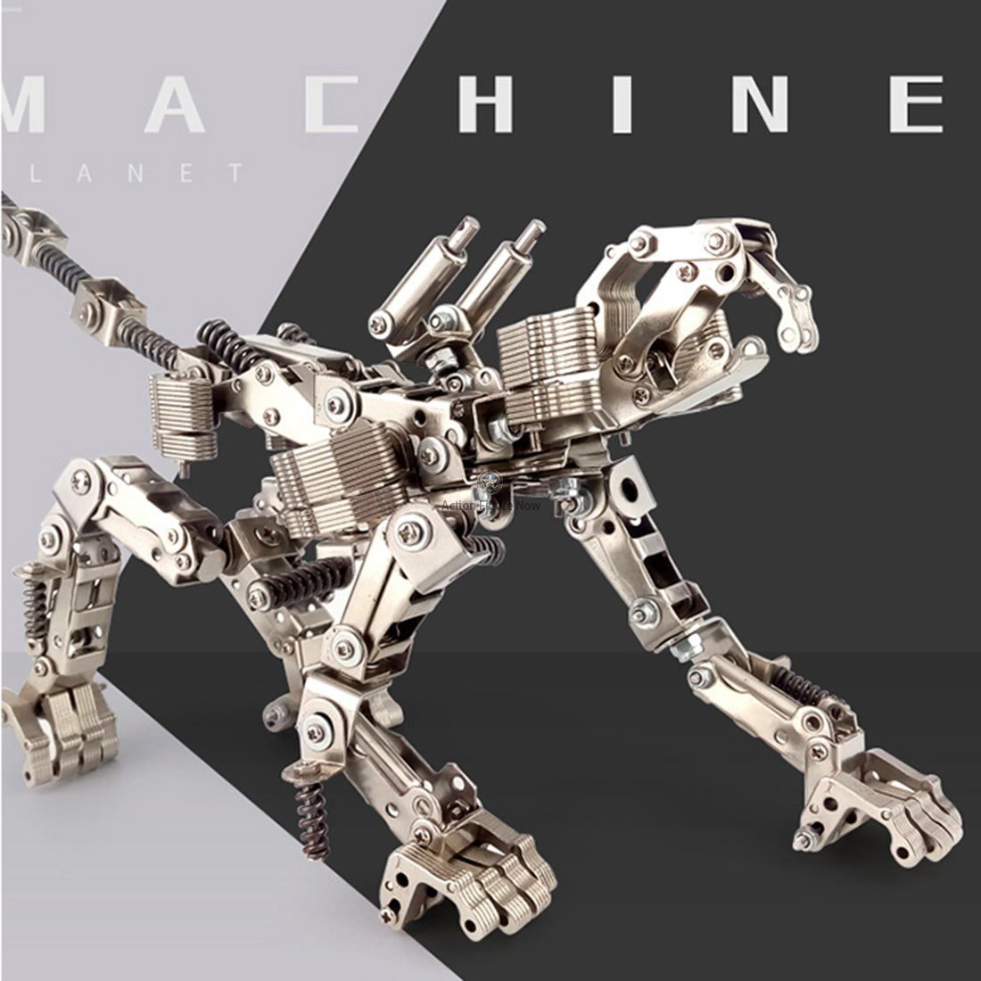 415Pcs Metal Lion Mecha Puzzle Deformable Model Assembly Kits for Age 14+ 415Pcs Metal Lion Mecha Puzzle Deformable Model Assembly Kits for Age 14+