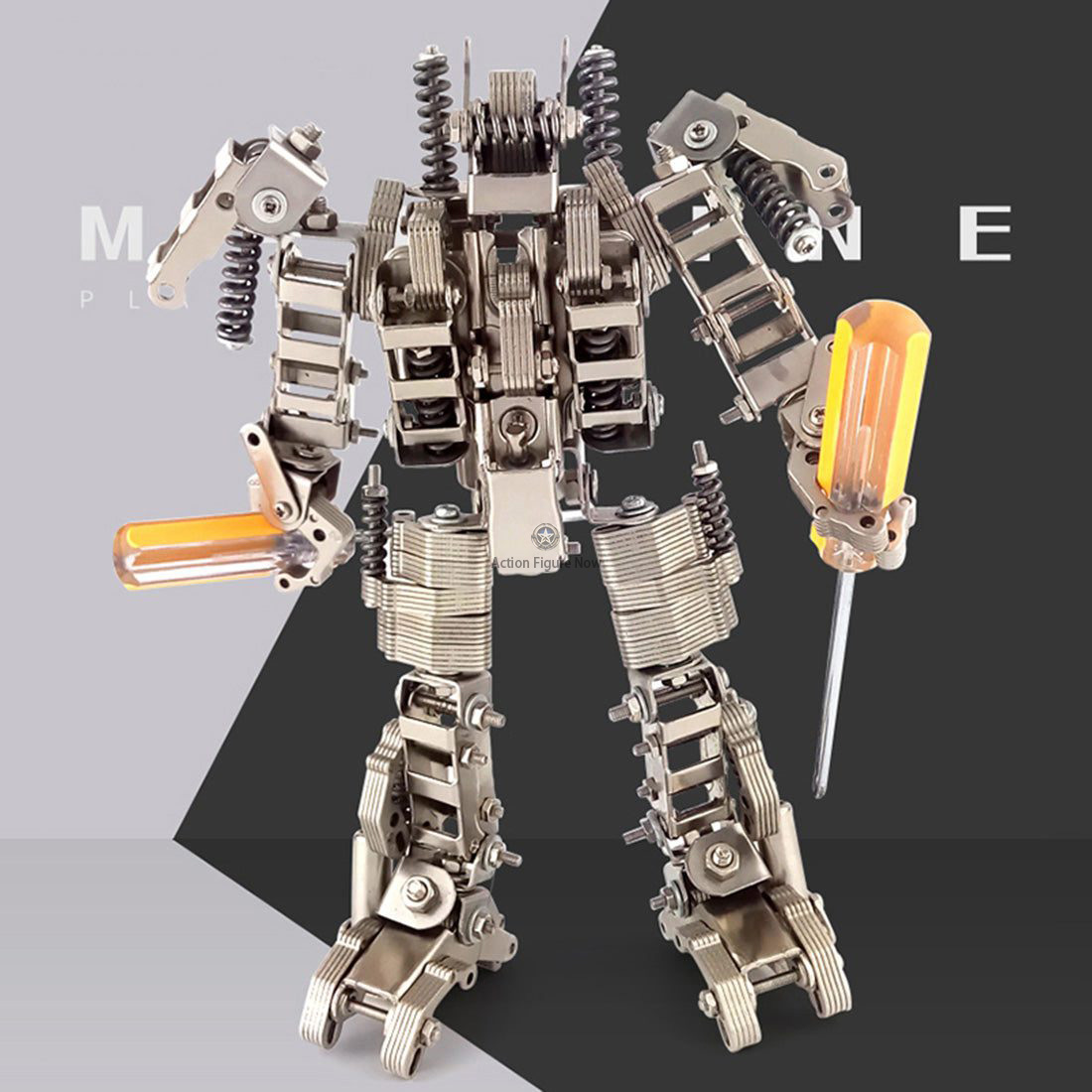 415Pcs Metal Lion Mecha Puzzle Deformable Model Assembly Kits for Age 14+ 415Pcs Metal Lion Mecha Puzzle Deformable Model Assembly Kits for Age 14+