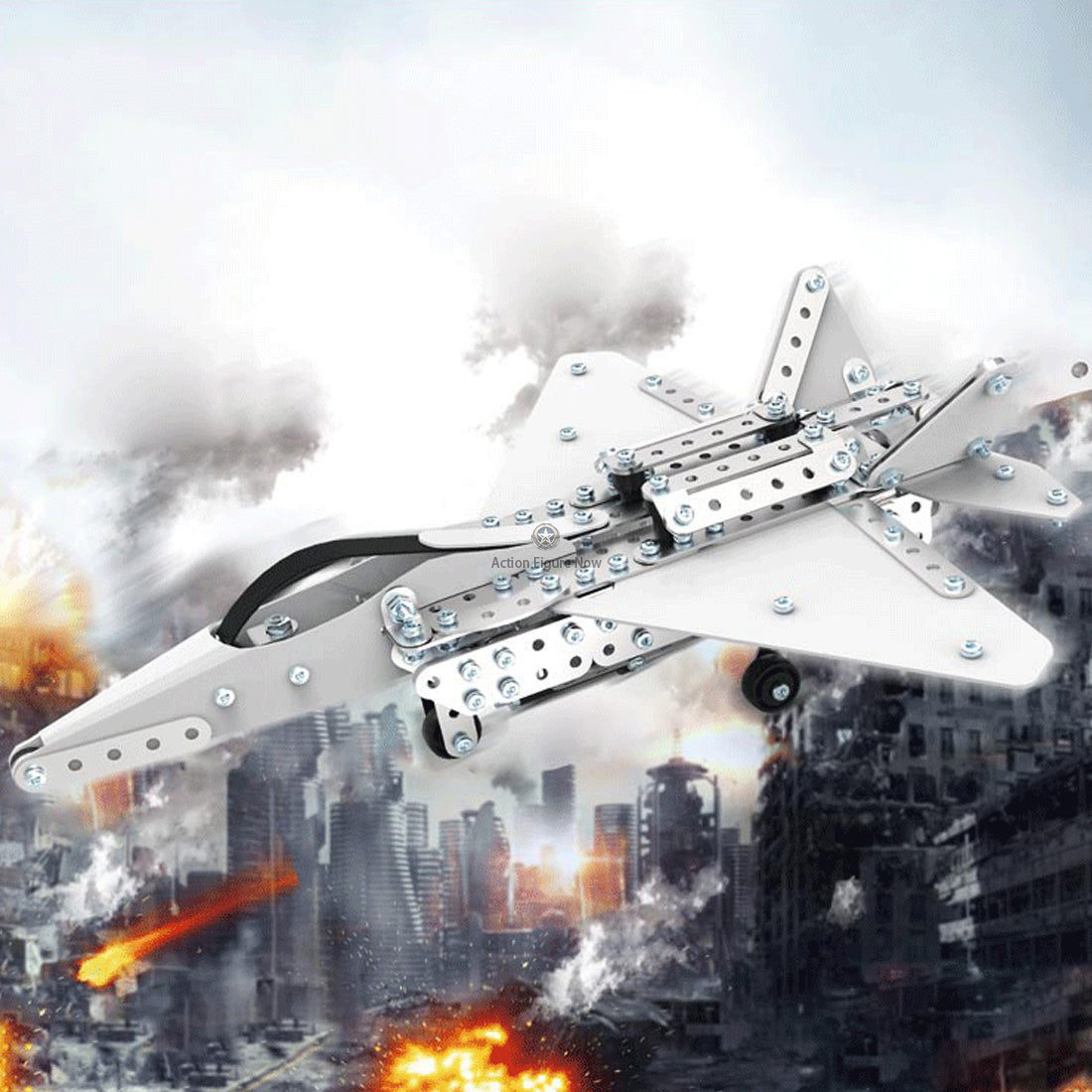 3D DIY Assembly Metal Military Warplane & Helicopter Model Kits Puzzle 3D DIY Assembly Metal Military Warplane & Helicopter Model Kits Puzzle
