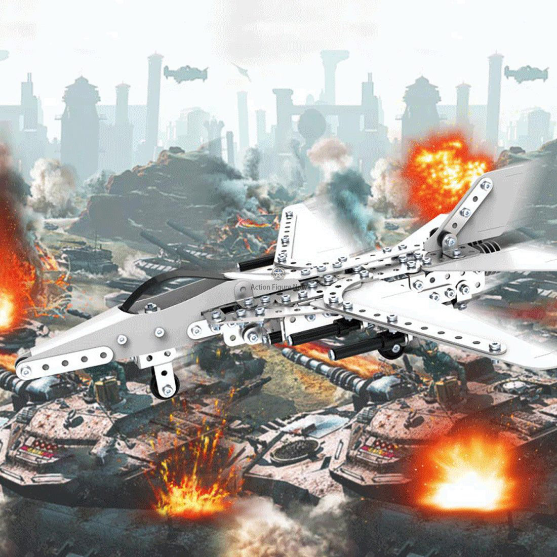 3D DIY Assembly Metal Military Warplane & Helicopter Model Kits Puzzle 3D DIY Assembly Metal Military Warplane & Helicopter Model Kits Puzzle