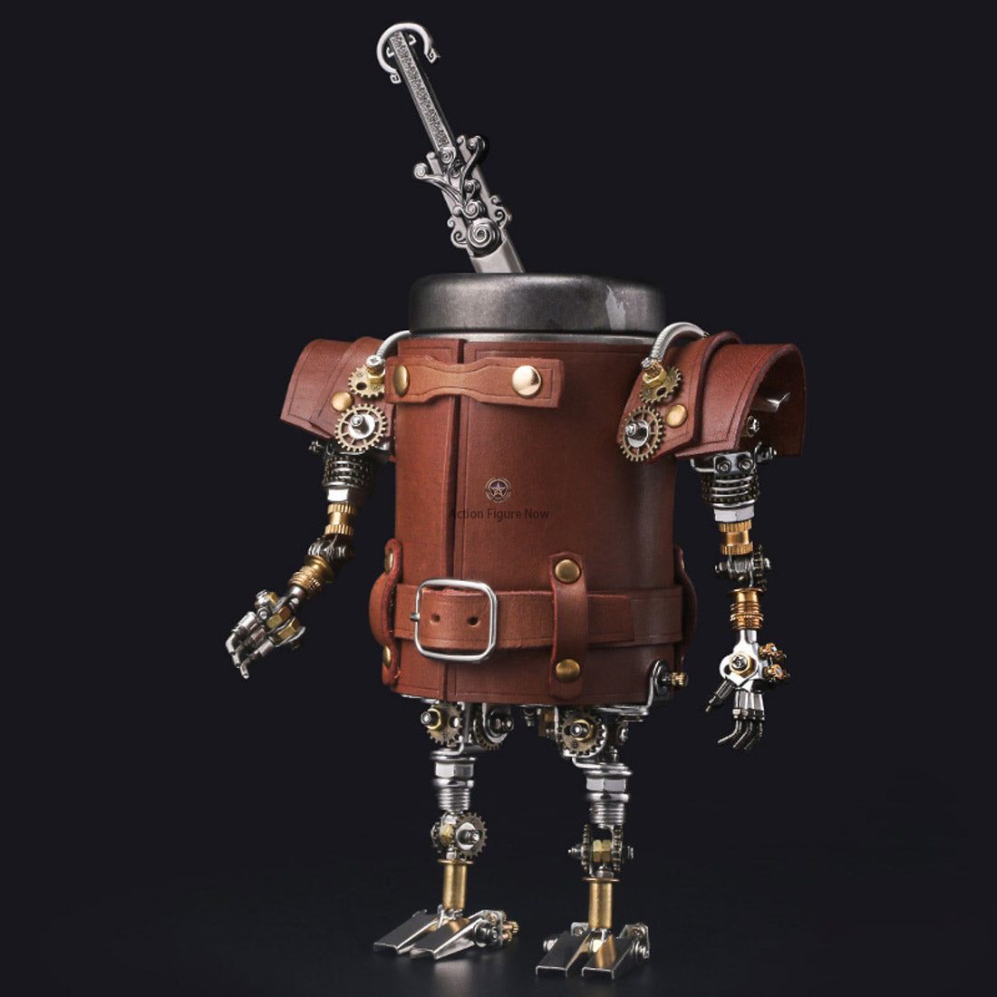 480PCS Steampunk Ancient Soldier Assembly Metal Pen Holder 480PCS Steampunk Ancient Soldier Assembly Metal Pen Holder