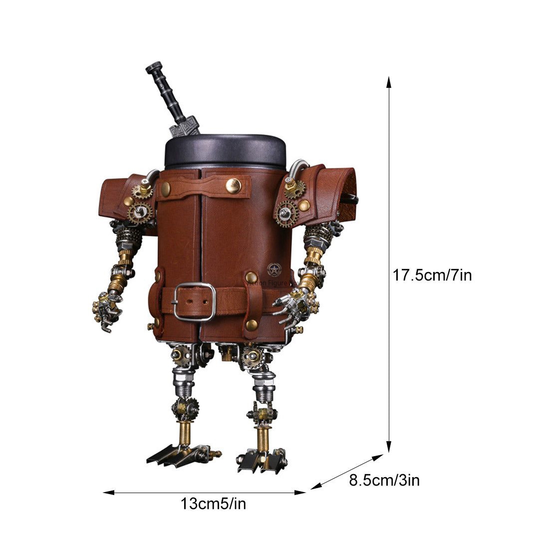480PCS Steampunk Ancient Soldier Assembly Metal Pen Holder 480PCS Steampunk Ancient Soldier Assembly Metal Pen Holder