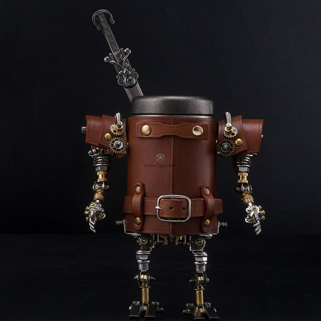480PCS Steampunk Ancient Soldier Assembly Metal Pen Holder 480PCS Steampunk Ancient Soldier Assembly Metal Pen Holder