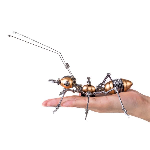 4PCS Metal Worker Ant Team DIY Model Assembly