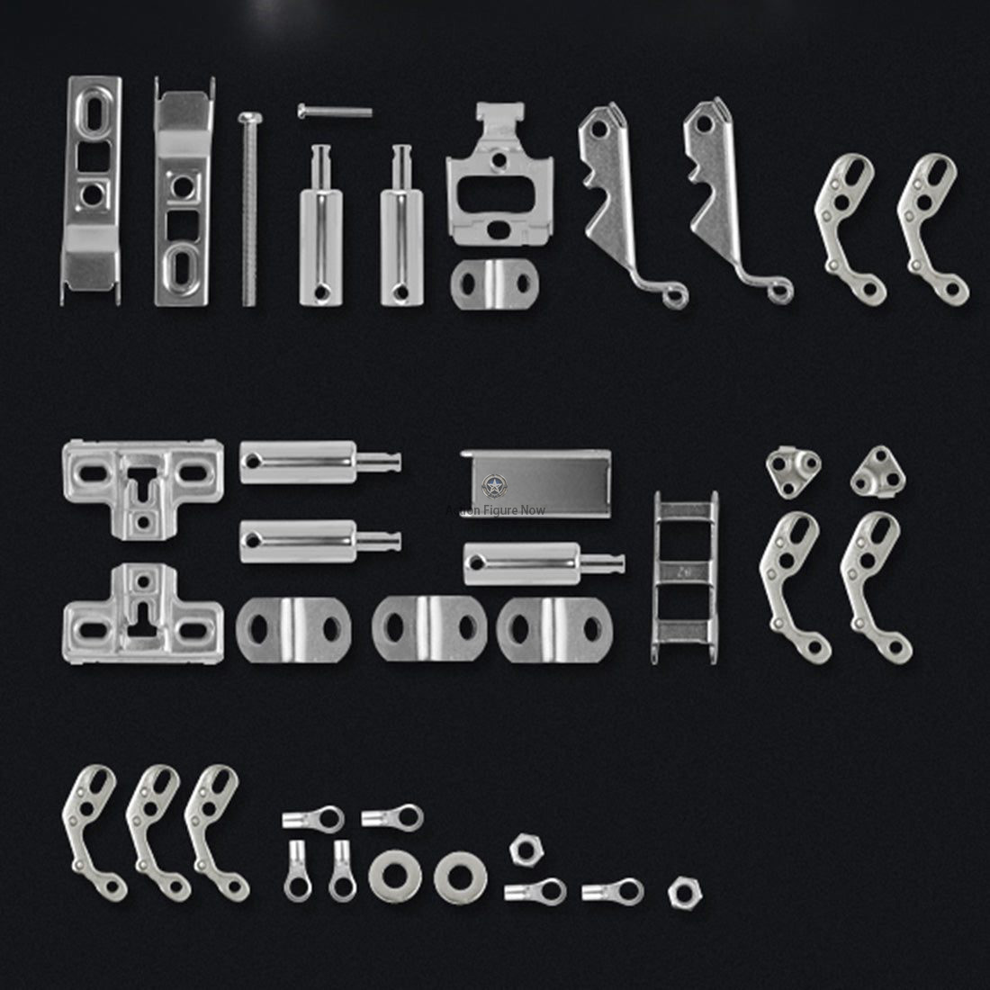 532Pcs Assembly Robot Metal Big Mecha Fighter Soldier Puzzle Model Kit 3D Sculpture 532Pcs Assembly Robot Metal Big Mecha Fighter Soldier Puzzle Model Kit 3D Sculpture