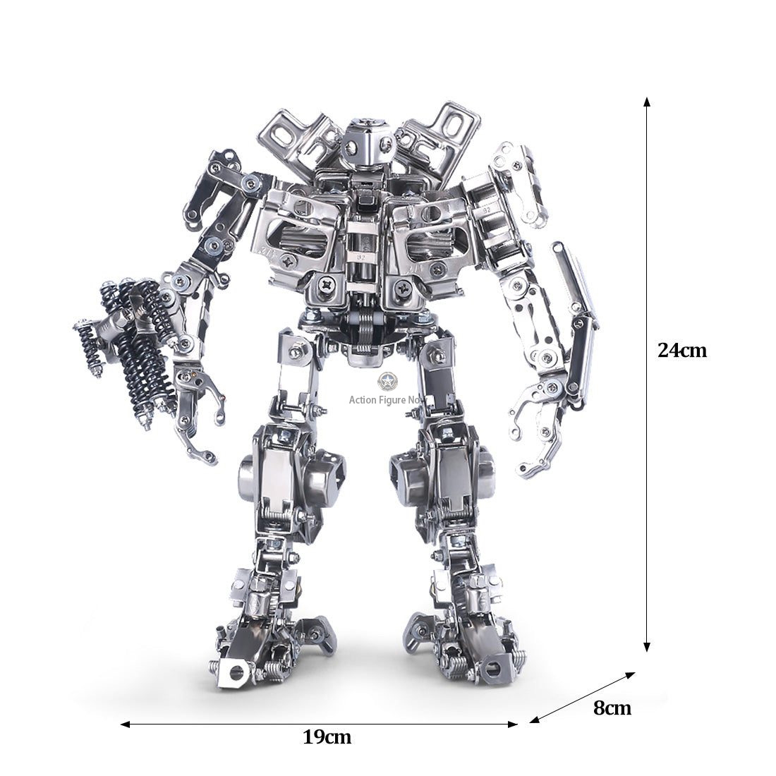 532Pcs Assembly Robot Metal Big Mecha Fighter Soldier Puzzle Model Kit 3D Sculpture 532Pcs Assembly Robot Metal Big Mecha Fighter Soldier Puzzle Model Kit 3D Sculpture