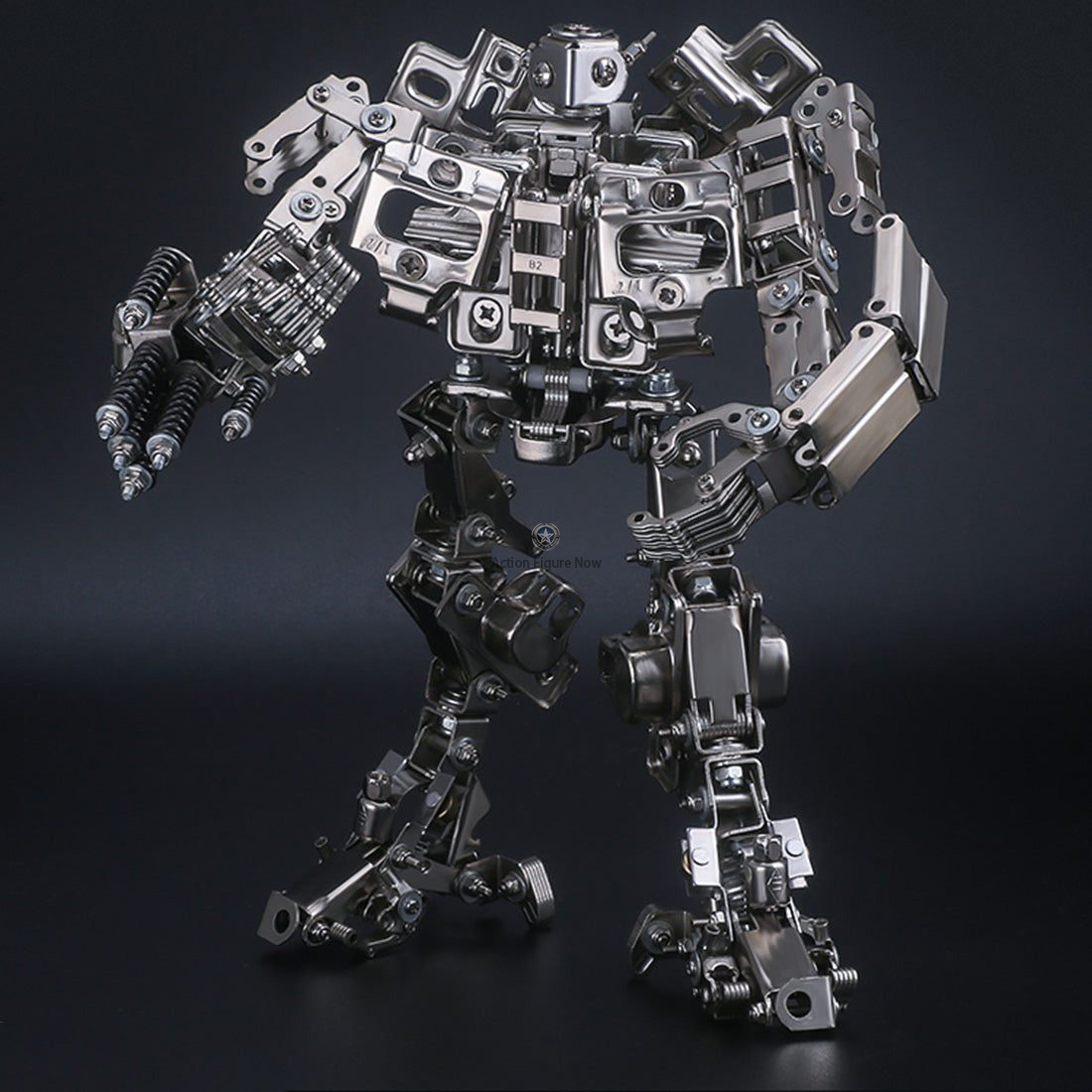 532Pcs Assembly Robot Metal Big Mecha Fighter Soldier Puzzle Model Kit 3D Sculpture 532Pcs Assembly Robot Metal Big Mecha Fighter Soldier Puzzle Model Kit 3D Sculpture