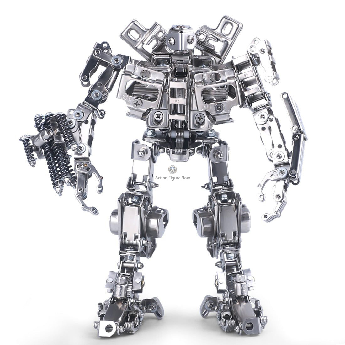 532Pcs Assembly Robot Metal Big Mecha Fighter Soldier Puzzle Model Kit 3D Sculpture 532Pcs Assembly Robot Metal Big Mecha Fighter Soldier Puzzle Model Kit 3D Sculpture