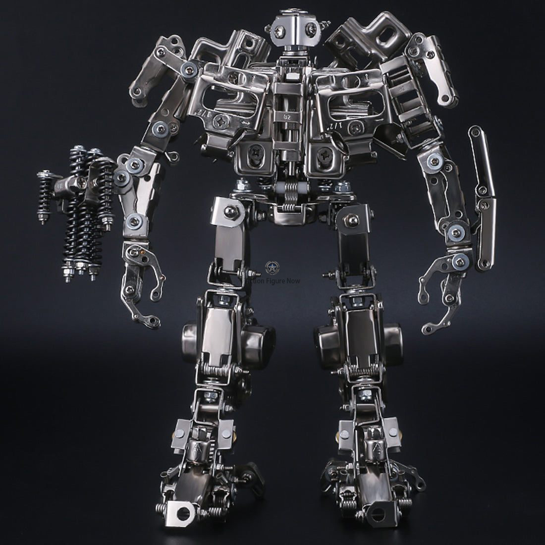 532Pcs Assembly Robot Metal Big Mecha Fighter Soldier Puzzle Model Kit 3D Sculpture 532Pcs Assembly Robot Metal Big Mecha Fighter Soldier Puzzle Model Kit 3D Sculpture