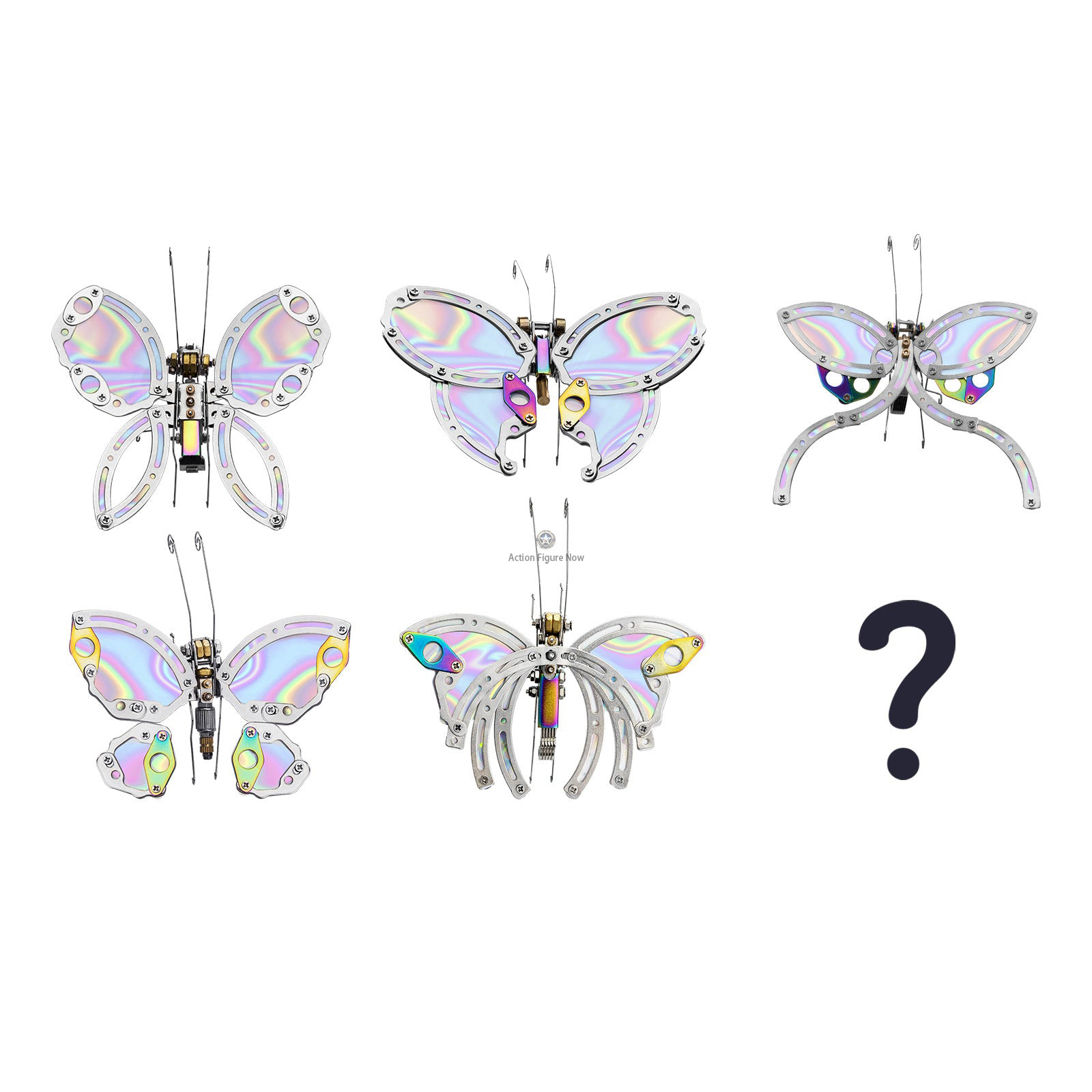6-in-1 Steampunk Butterflies 3D Puzzles Blind Box Model Kit 6-in-1 Steampunk Butterflies 3D Puzzles Blind Box Model Kit