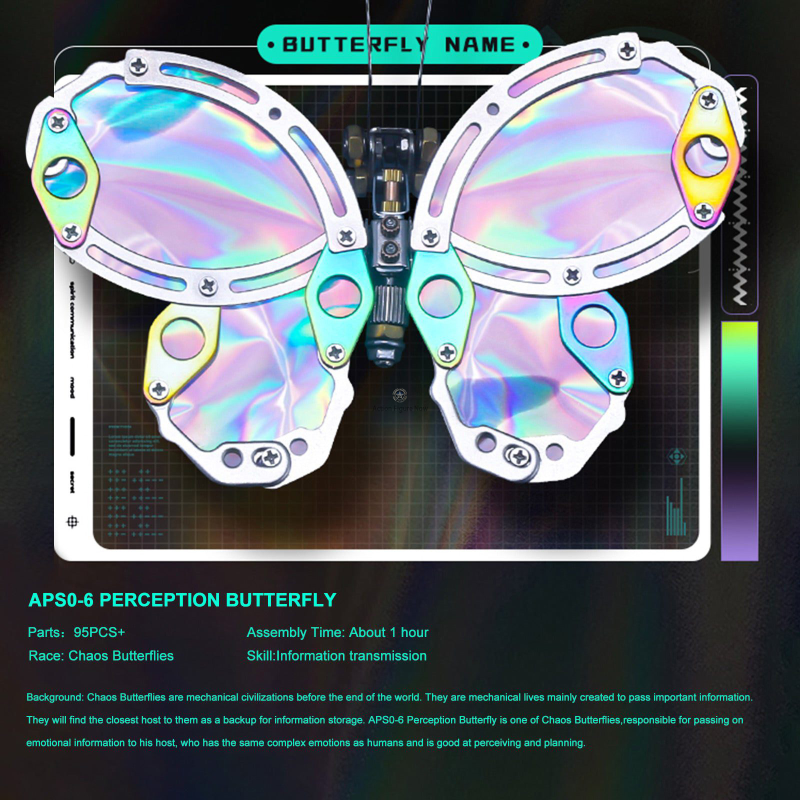 6-in-1 Steampunk Butterflies 3D Puzzles Blind Box Model Kit 6-in-1 Steampunk Butterflies 3D Puzzles Blind Box Model Kit