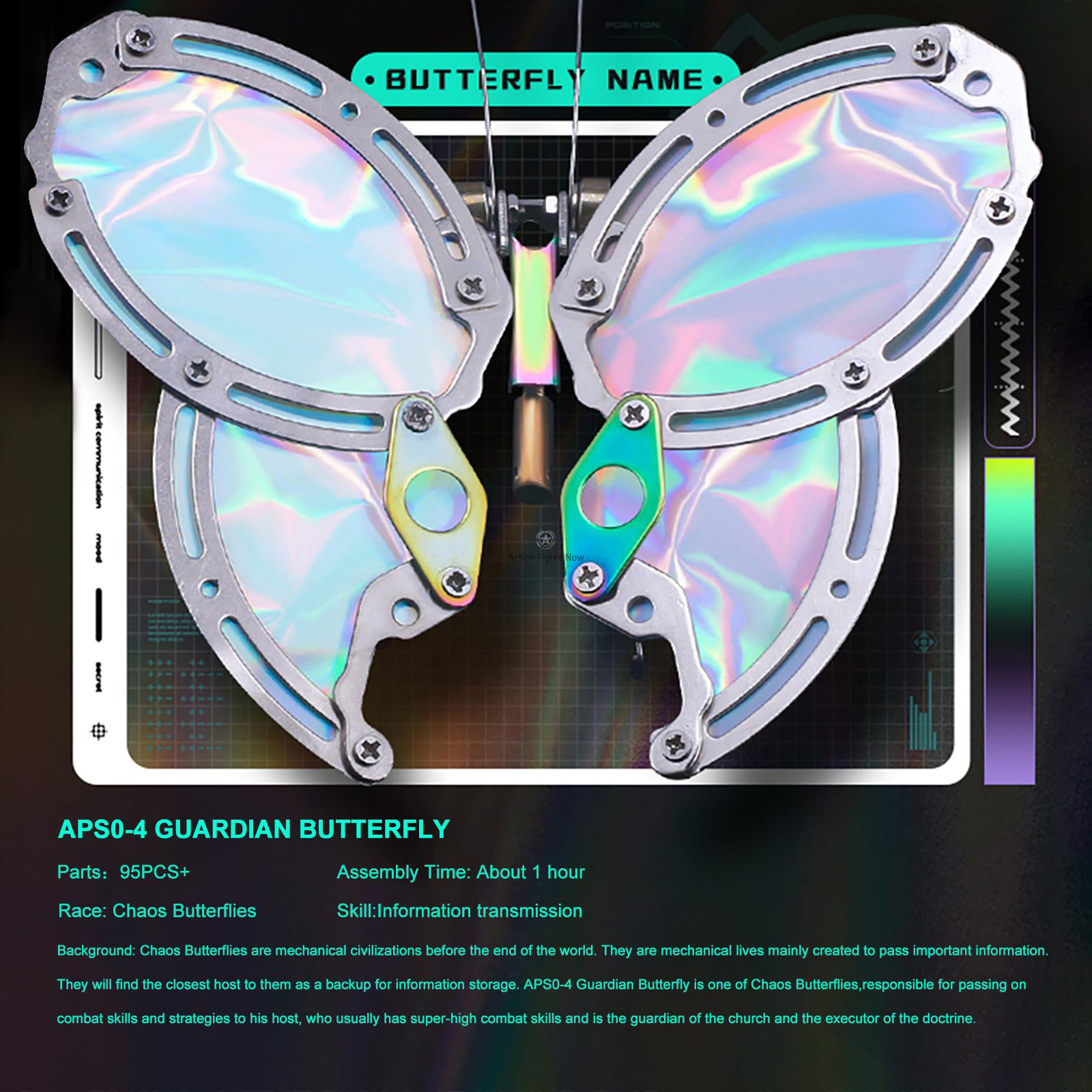 6-in-1 Steampunk Butterflies 3D Puzzles Blind Box Model Kit 6-in-1 Steampunk Butterflies 3D Puzzles Blind Box Model Kit