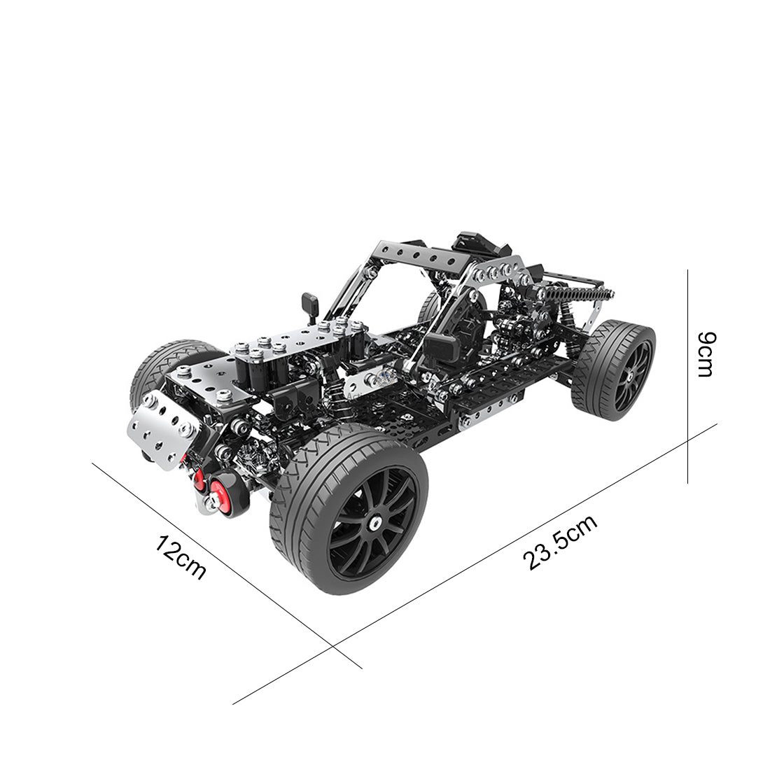 618 Piece Stainless Steel, DIY Assembly Kit for Constructing Off-road Vehicle Crawler Car Toy 618 Piece Stainless Steel, DIY Assembly Kit for Constructing Off-road Vehicle Crawler Car Toy