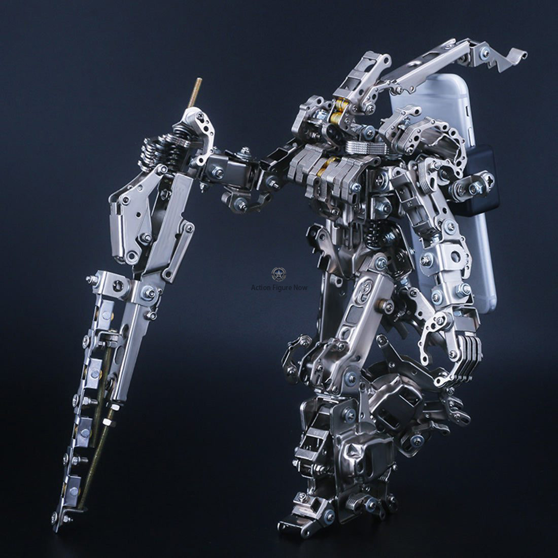 Master of Blades: 3D Metal Puzzle Buildable Phone Holder Master of Blades: 3D Metal Puzzle Buildable Phone Holder