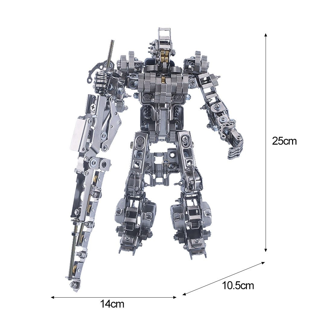 Master of Blades: 3D Metal Puzzle Buildable Phone Holder Master of Blades: 3D Metal Puzzle Buildable Phone Holder