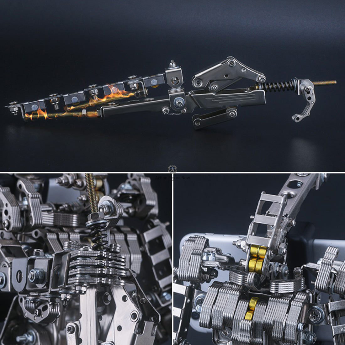 Master of Blades: 3D Metal Puzzle Buildable Phone Holder Master of Blades: 3D Metal Puzzle Buildable Phone Holder